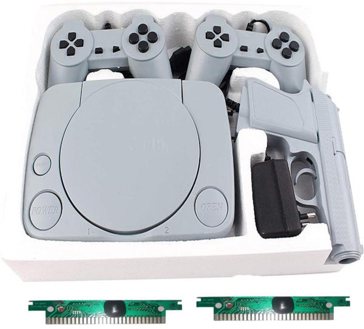 Image of SONY PlayStation Classic Console with 20 Pre-Loaded Games NA GB (Grey)