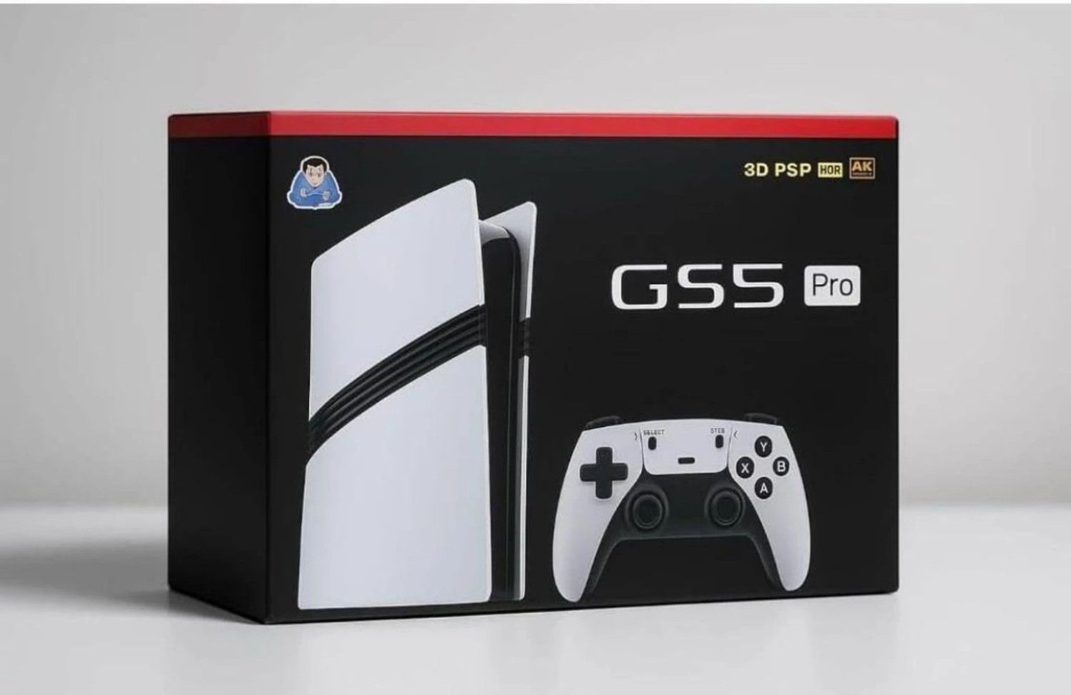 Retro GS5 PRO Gaming Console with 2.4G Wireless Gamepad - Image 1