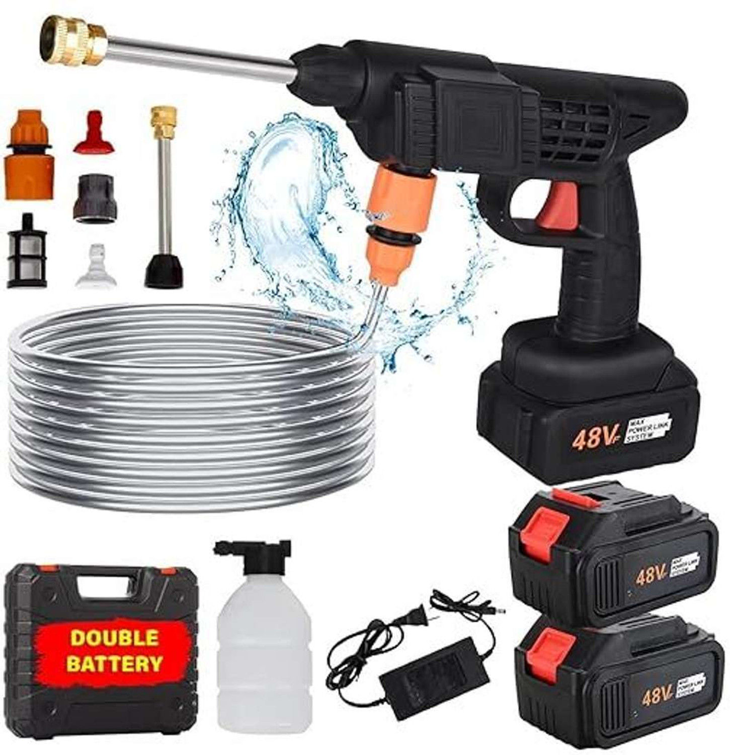 Image of Kigato auto Sanitizer spray machine Big for home, Garden 4 L Hose-end Sprayer