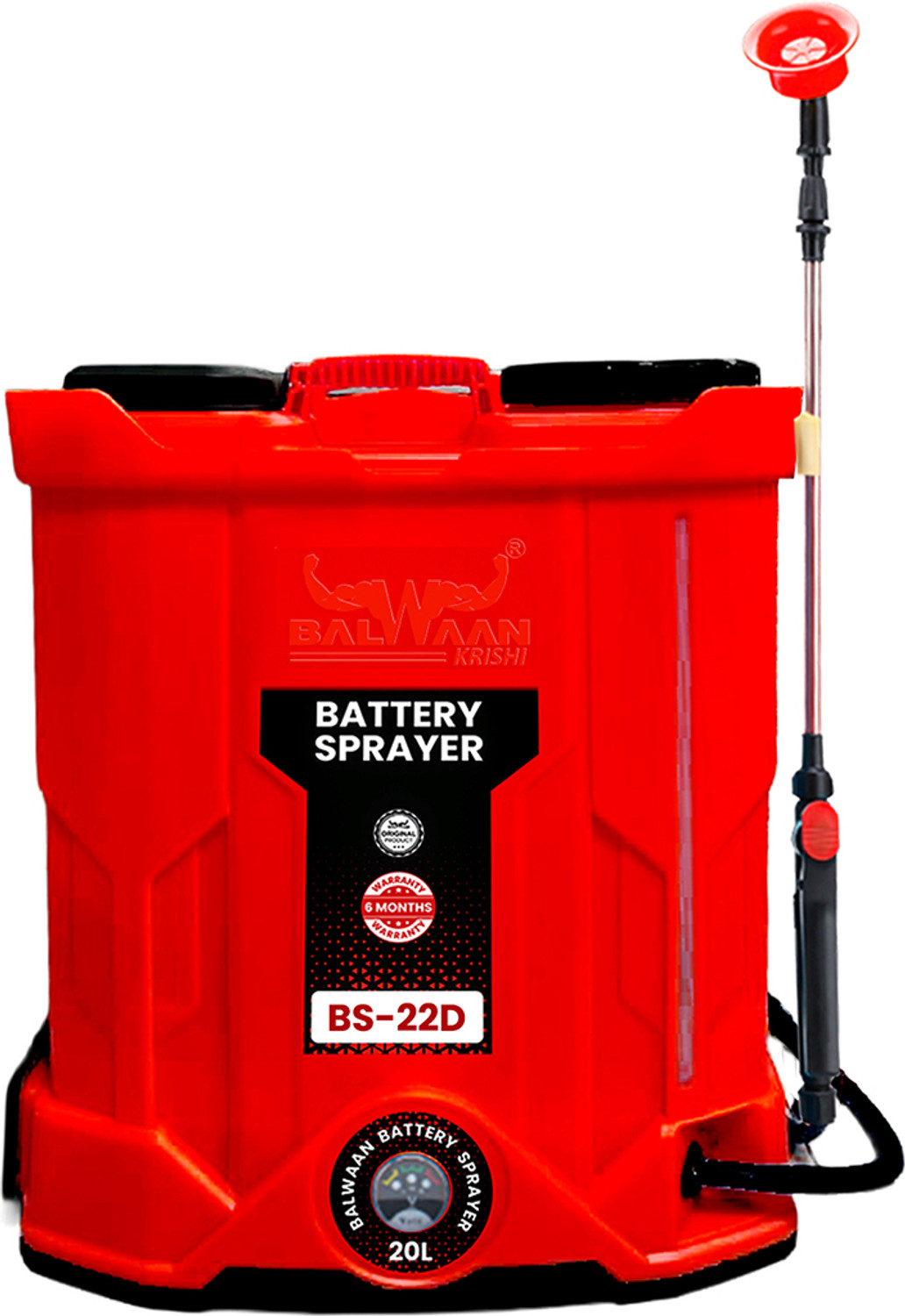 Balwaan Krishi BS-22D Battery for Backpack Sprayer - Image 1