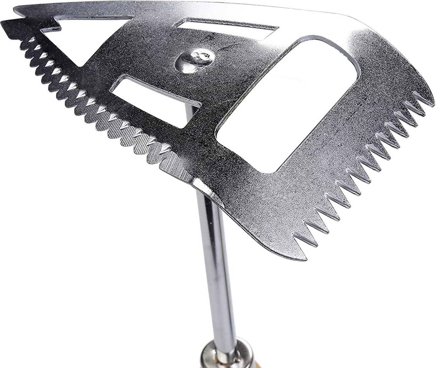 Image of Global Nature Agro Premium Manual Cultivator Weeder Tool - 2 Feet Handle with Non-Slip Rubber Grip Garden Tool Kit (2 Tools)