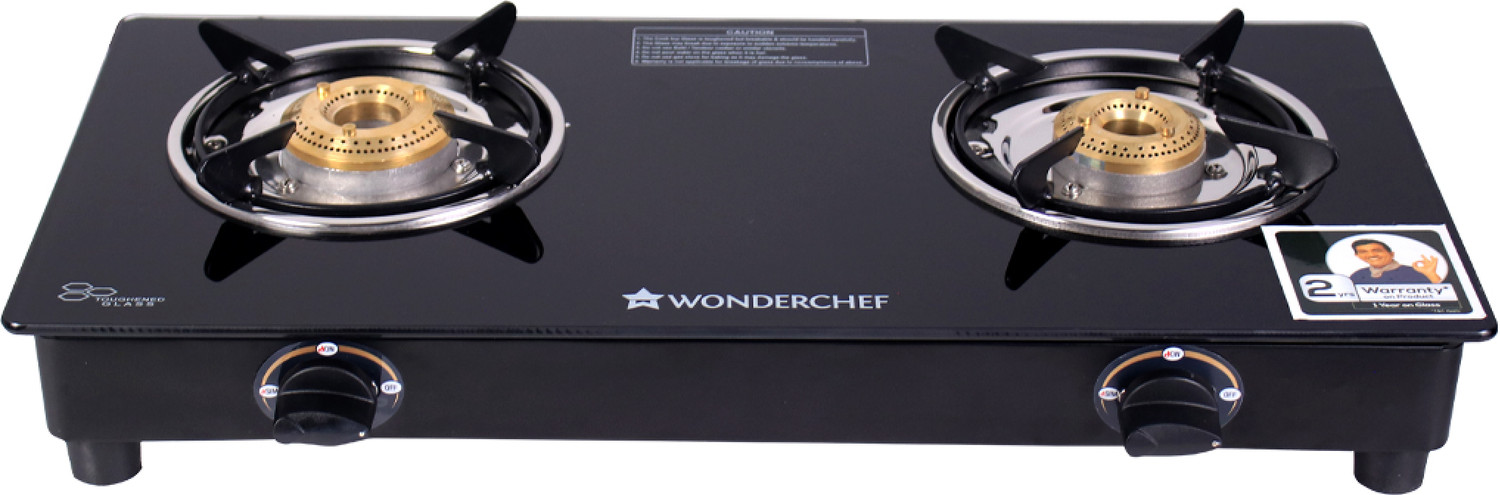 WONDERCHEF Ultima Glass Manual Gas Stove