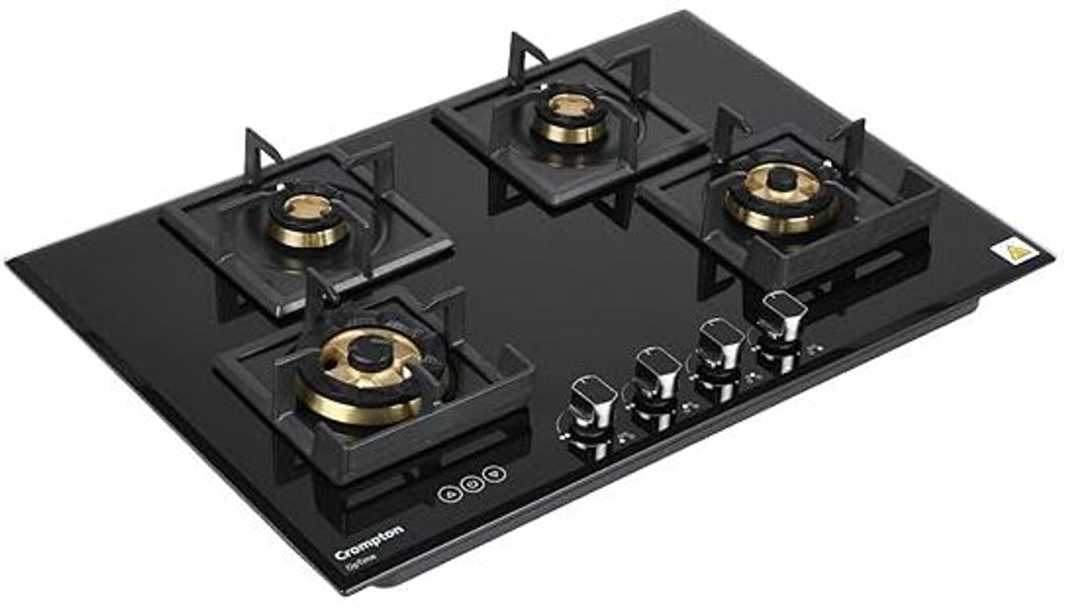 Image of Crompton HOB-OPFB784TI-MBL Glass Automatic Hob (4 Burners)