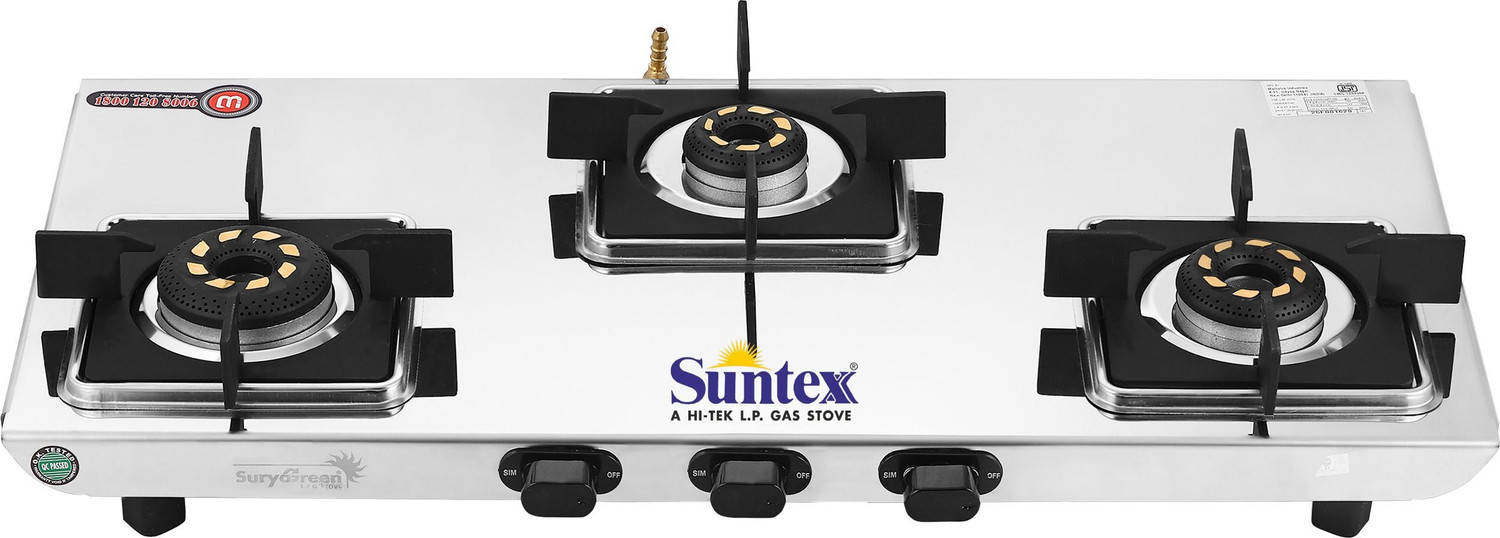 Suntex 3B MAJESTY VESTA Stainless Steel Manual Gas Stove