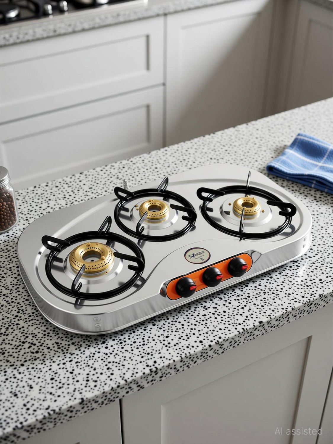 Image of Sunblaze Stainless Steel Manual Gas Stove (3 Burners)