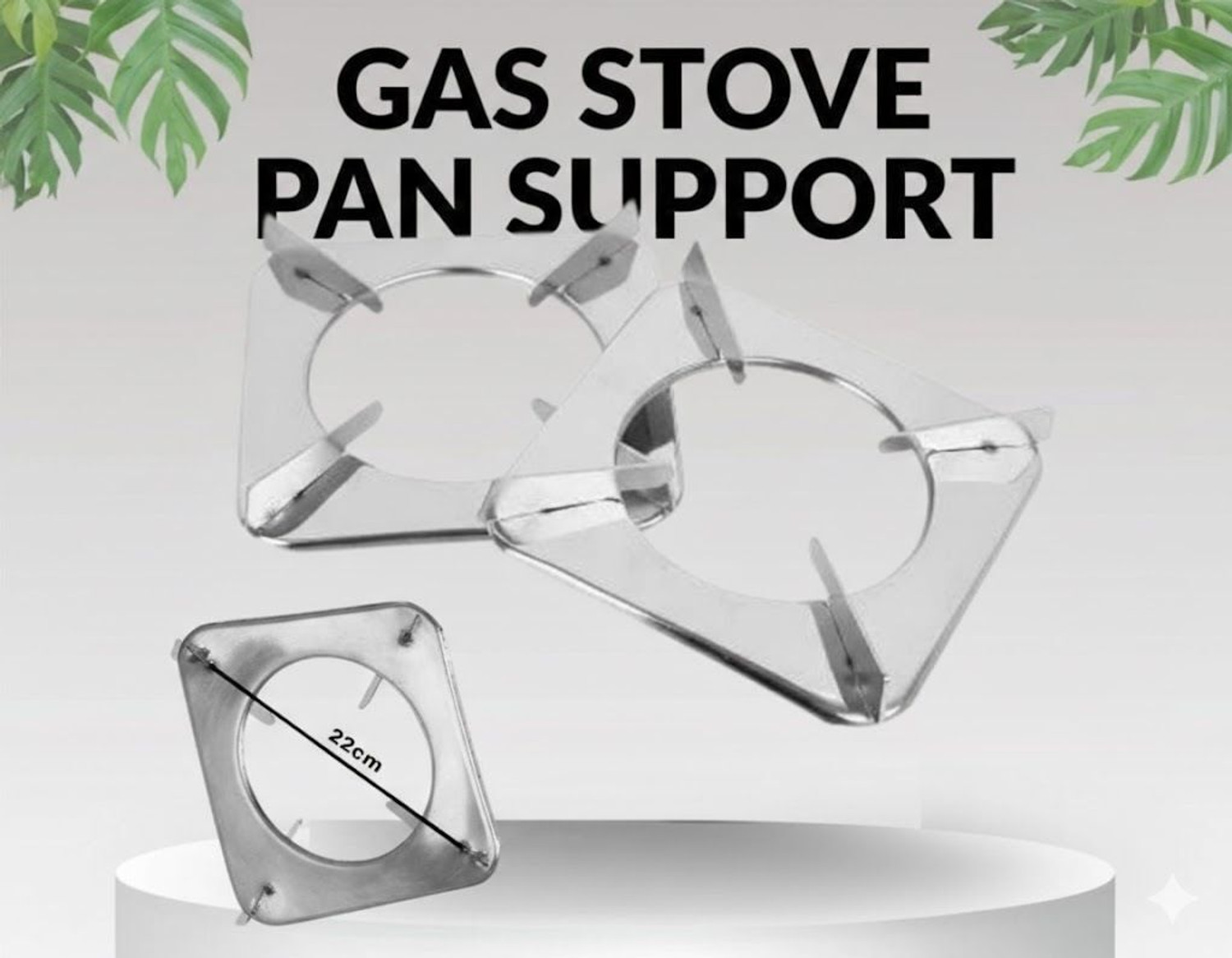 Image of SURYALAXMI TWO BURNER STAINLESS STEEL GAS STOVE | MANUAL IGNITION | FREE GAS LIGHTER | Stainless Steel Manual Gas Stove (2 Burners)