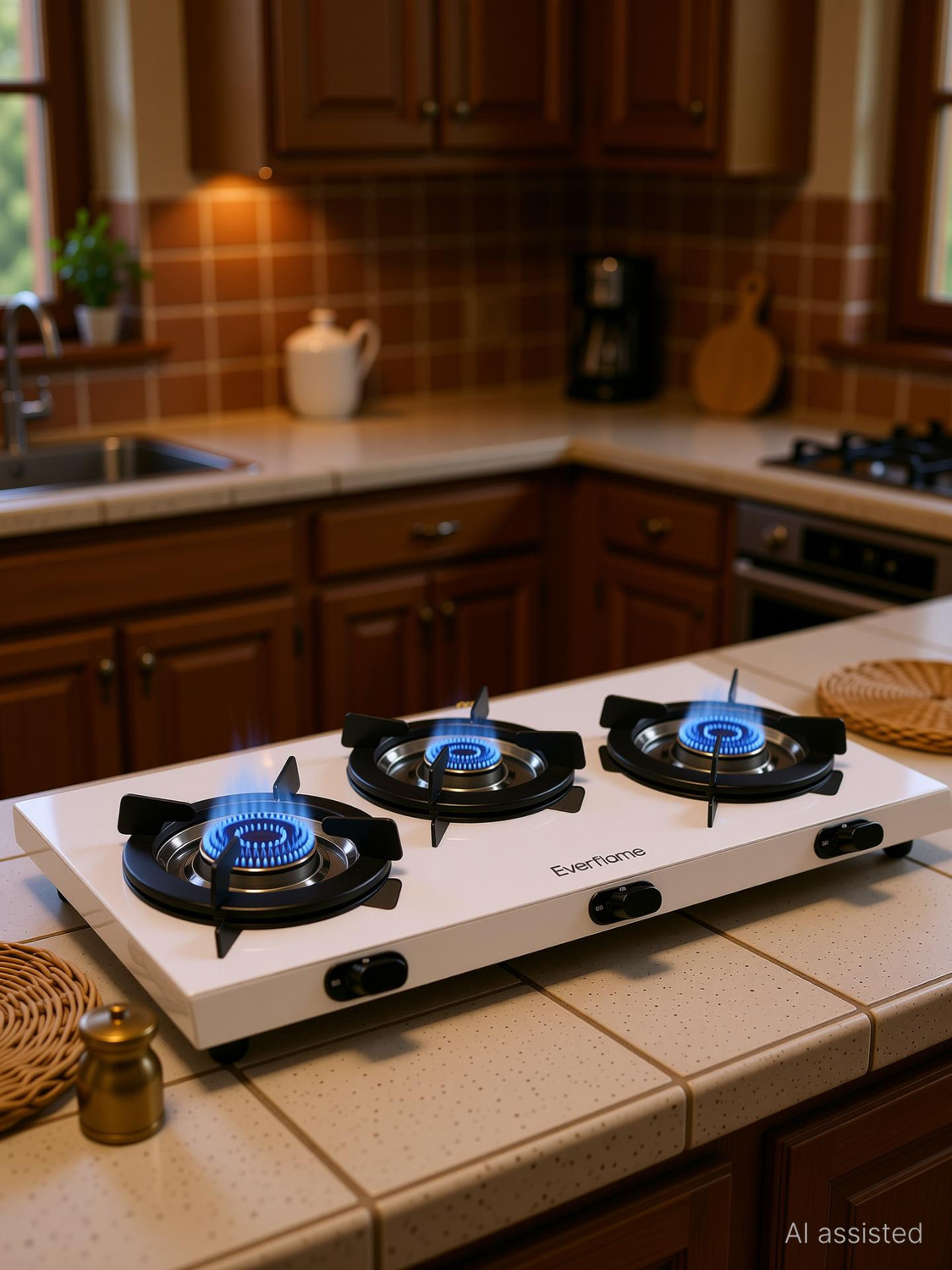Everflame Pearl 3B Ultra Slim | NextGen 5G Forged Brass Burners | ISI Certified Cooktop | Stainless Steel Manual Gas Stove Price in India - Buy Everflame Pearl 3B Ultra Slim | NextGen 5G Forged Brass Burners | ISI Certified Cooktop | Stainless Steel Manual Gas Stove online at Flipkart.com