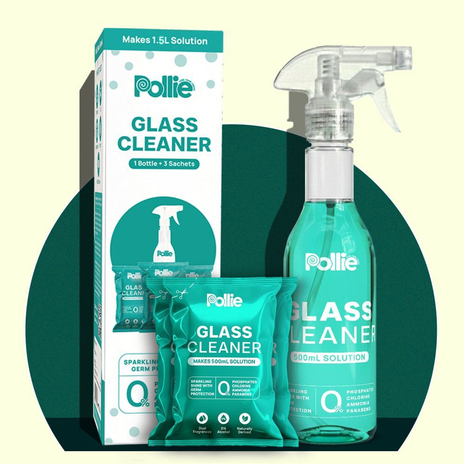 Image of Colin best Glass and table surface Cleaner Liquid Spray | best Surface Cleaner | (2 x 500 ml)