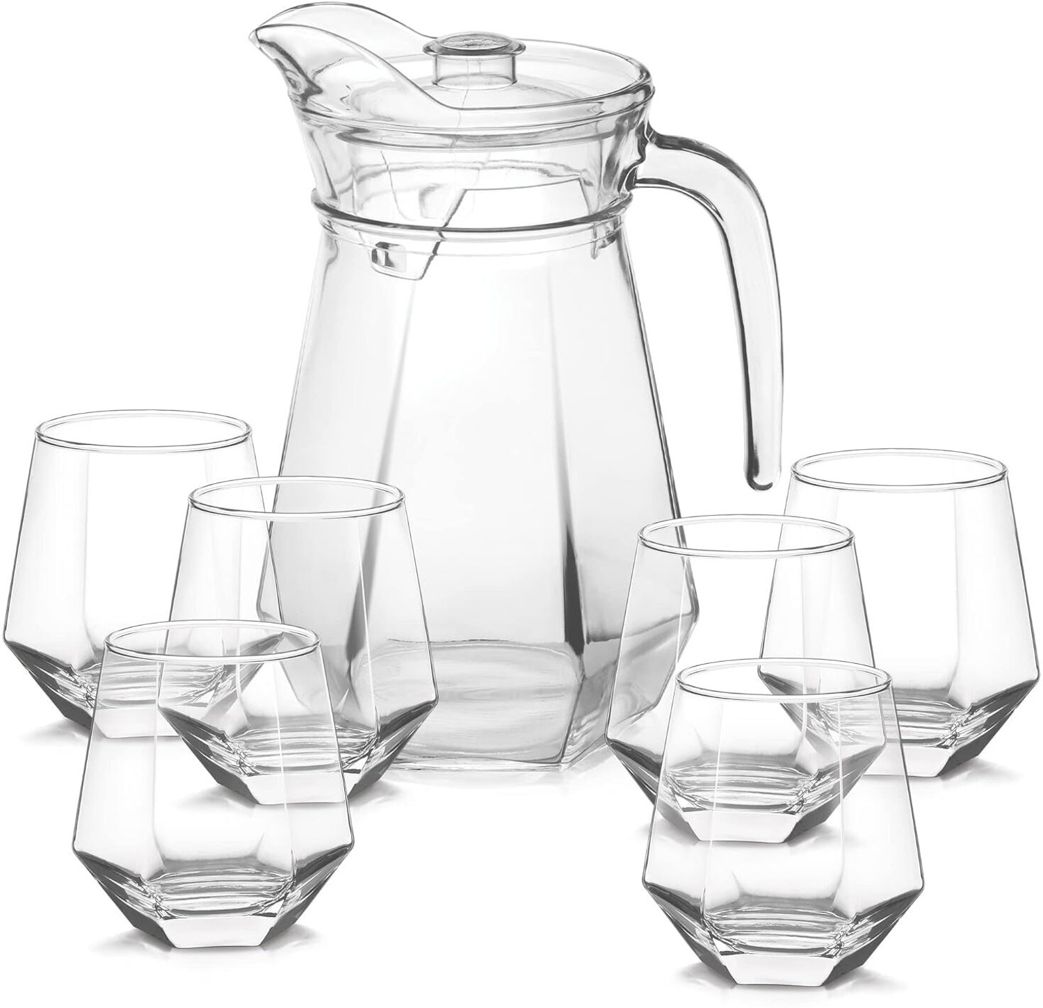 Image of Red-Rubby 1300 L Glass Water Jug