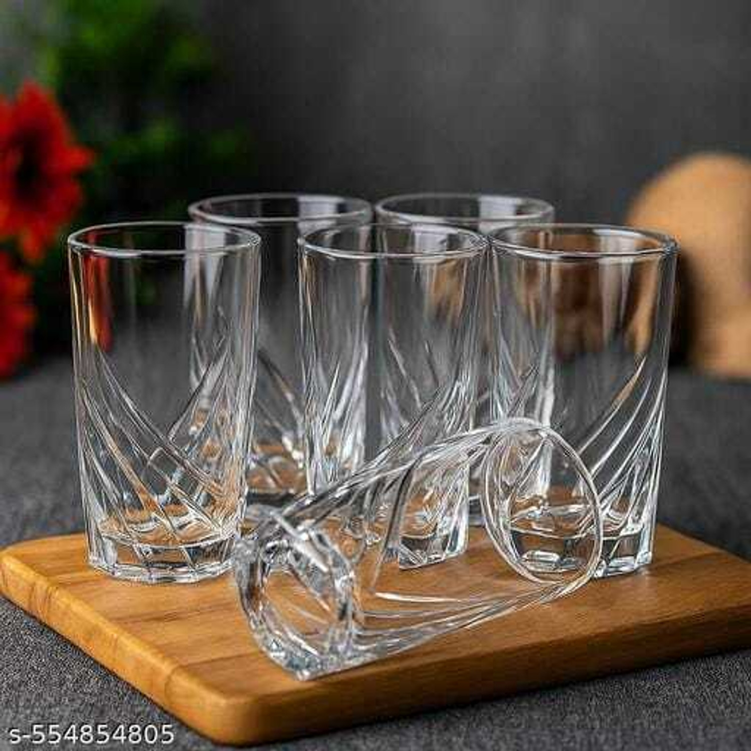 Aradhya Blackberry Glass Pack of 6 - Image 6
