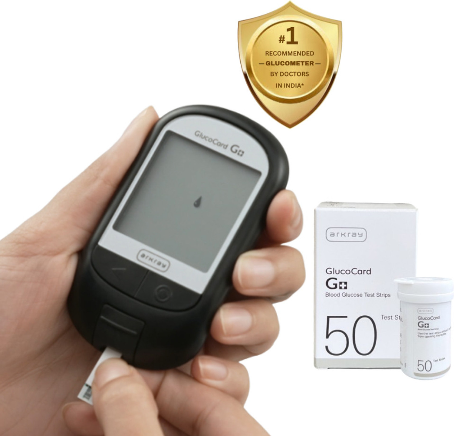 Image of DIABASCAN Pro Glucometer (Black)