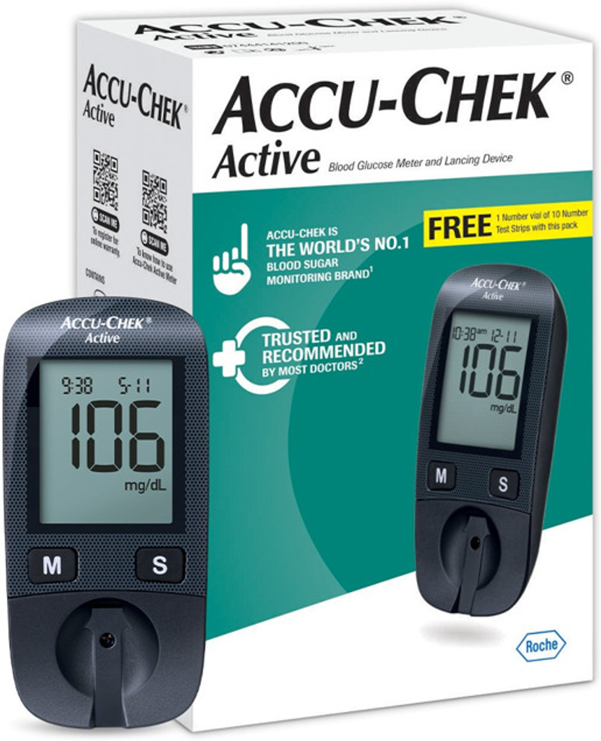 ACCU-CHEK Active Kit Glucometer Price in India - Buy ACCU-CHEK Active Kit Glucometer online at Flipkart.com