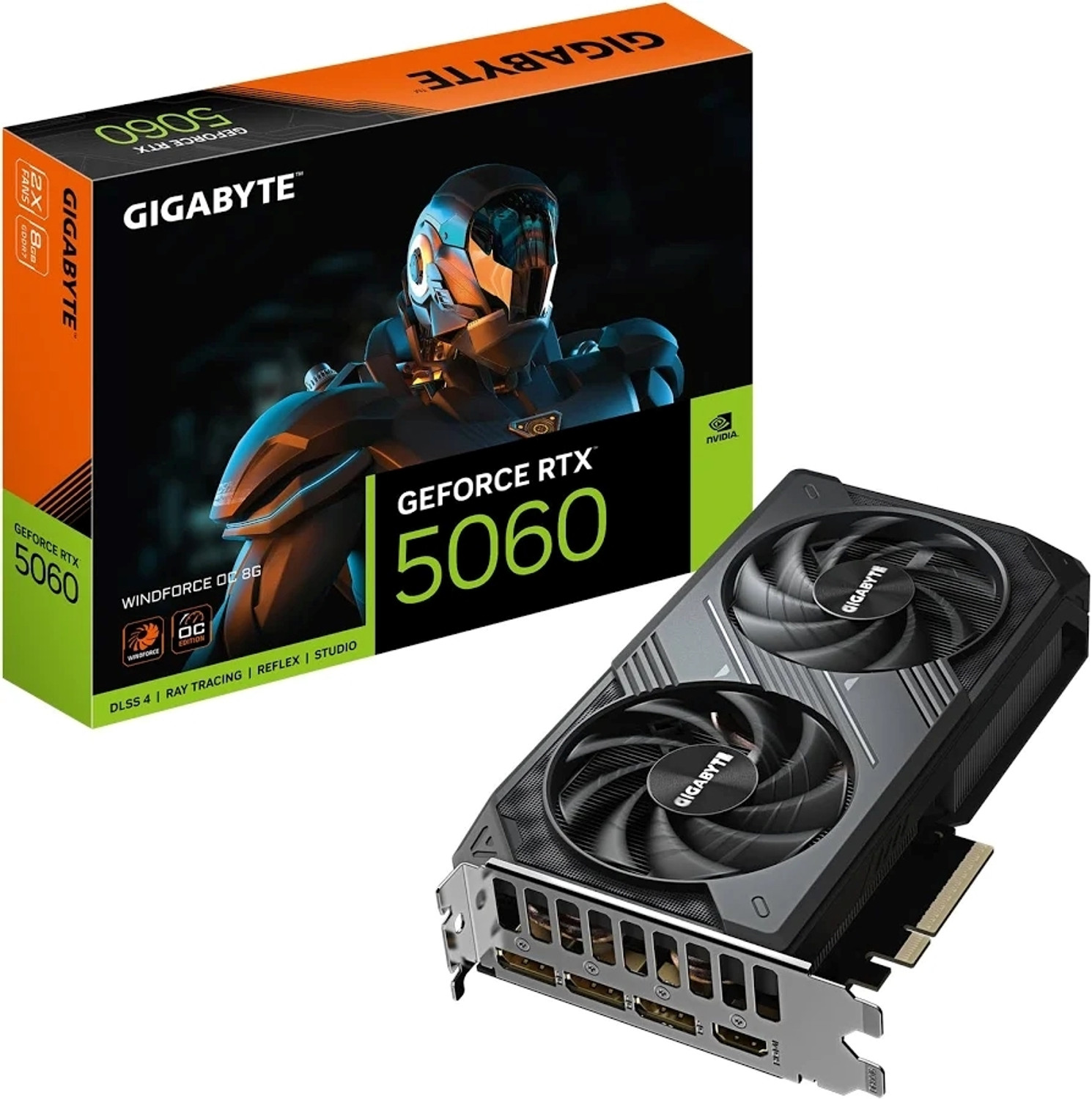 Image of GIGABYTE 1660 Super GDDR6 6 GB NVIDIA Chipset 192 bit 1785 MHz Graphics Card (Black)