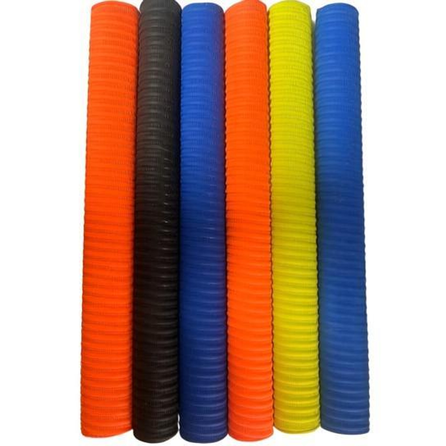 Image of LIVOX First Quality Ring Texture Cricket Bat Grips for Very Good Comfort And One Cone Ultra Tacky (Gold, Silver, Green, Pack of 4)