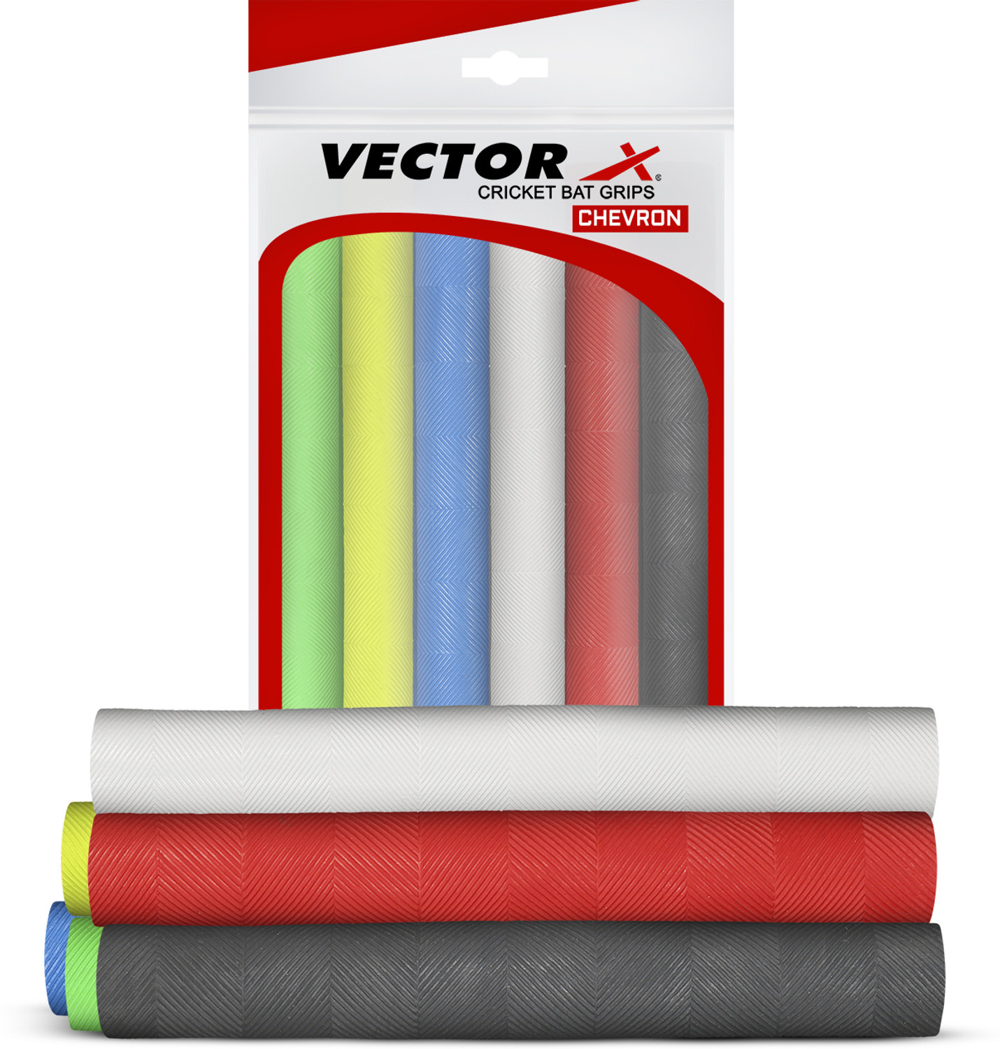 Image of Kalindri Sports Six Grips One Cone Combo (Multicolor, Pack of 7)