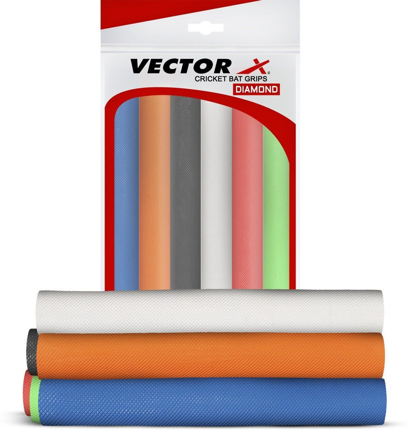 Image of Kalindri Sports Six Grips One Cone Combo (Multicolor, Pack of 7)