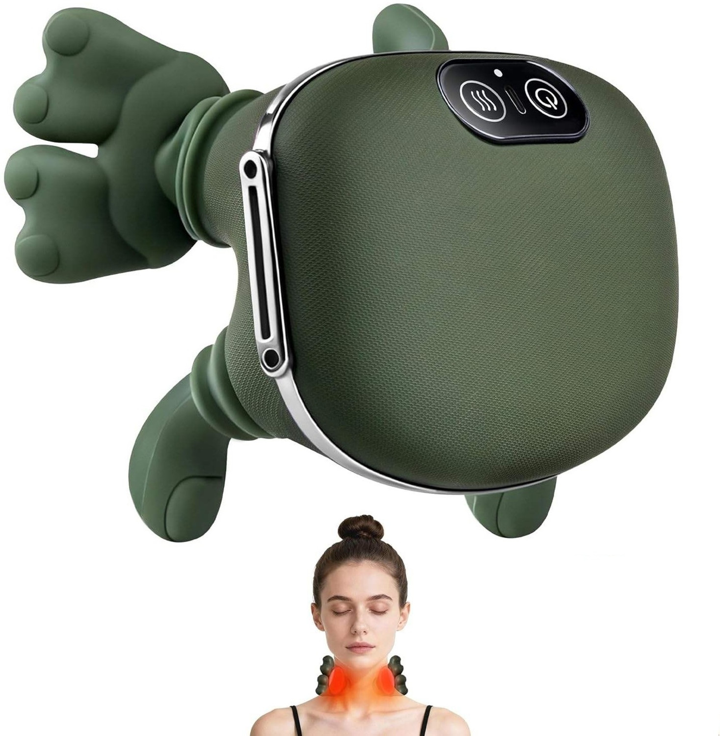 Image of RECTITUDE Neck & Shoulder Electric Massager with Heating Function for Stress Relief