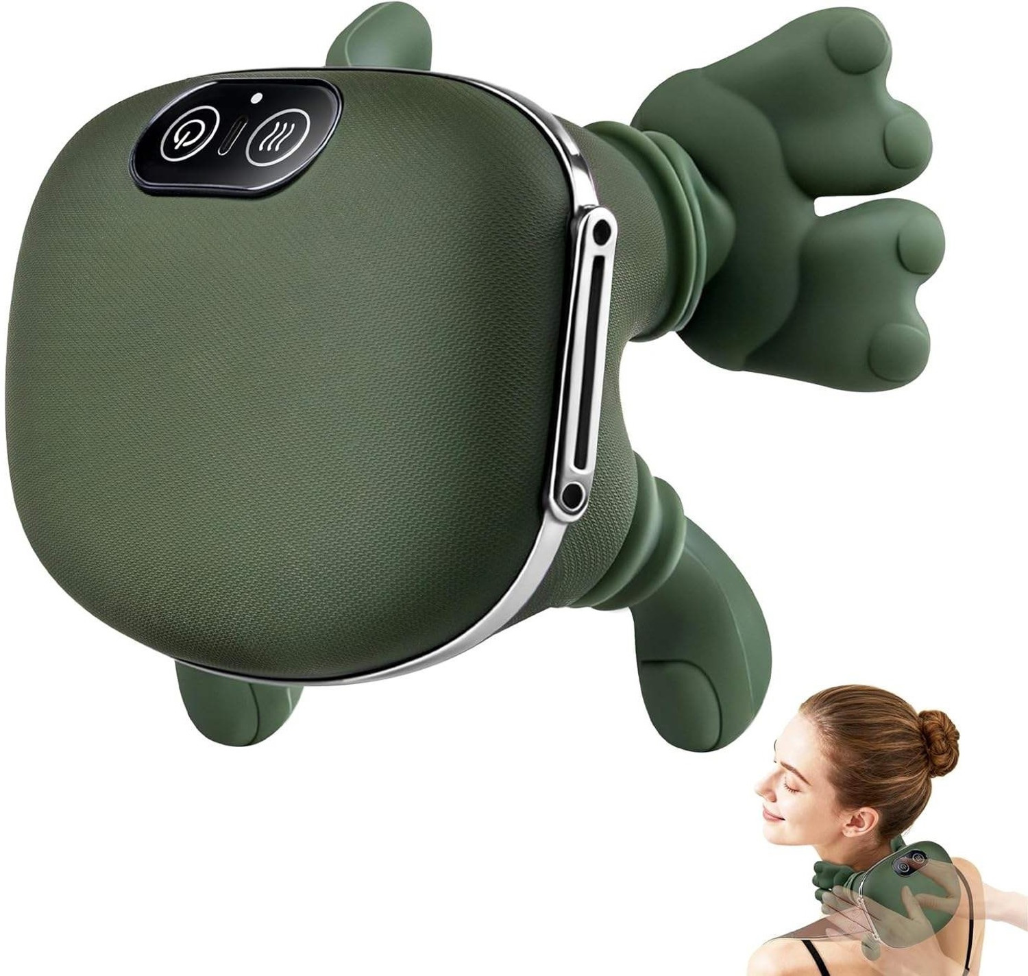 Image of RECTITUDE Neck & Shoulder Electric Massager with Heating Function for Stress Relief