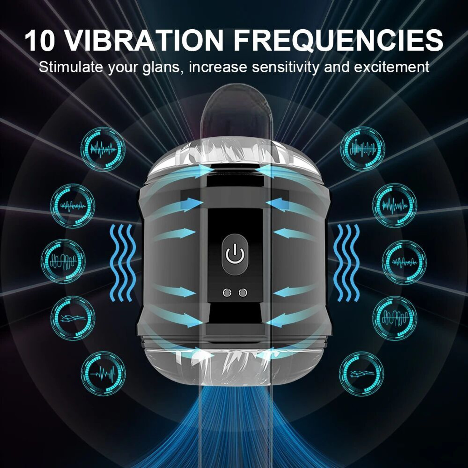 ToyEx Silicon Full Body Massager Rechargeable Compact - Image 1