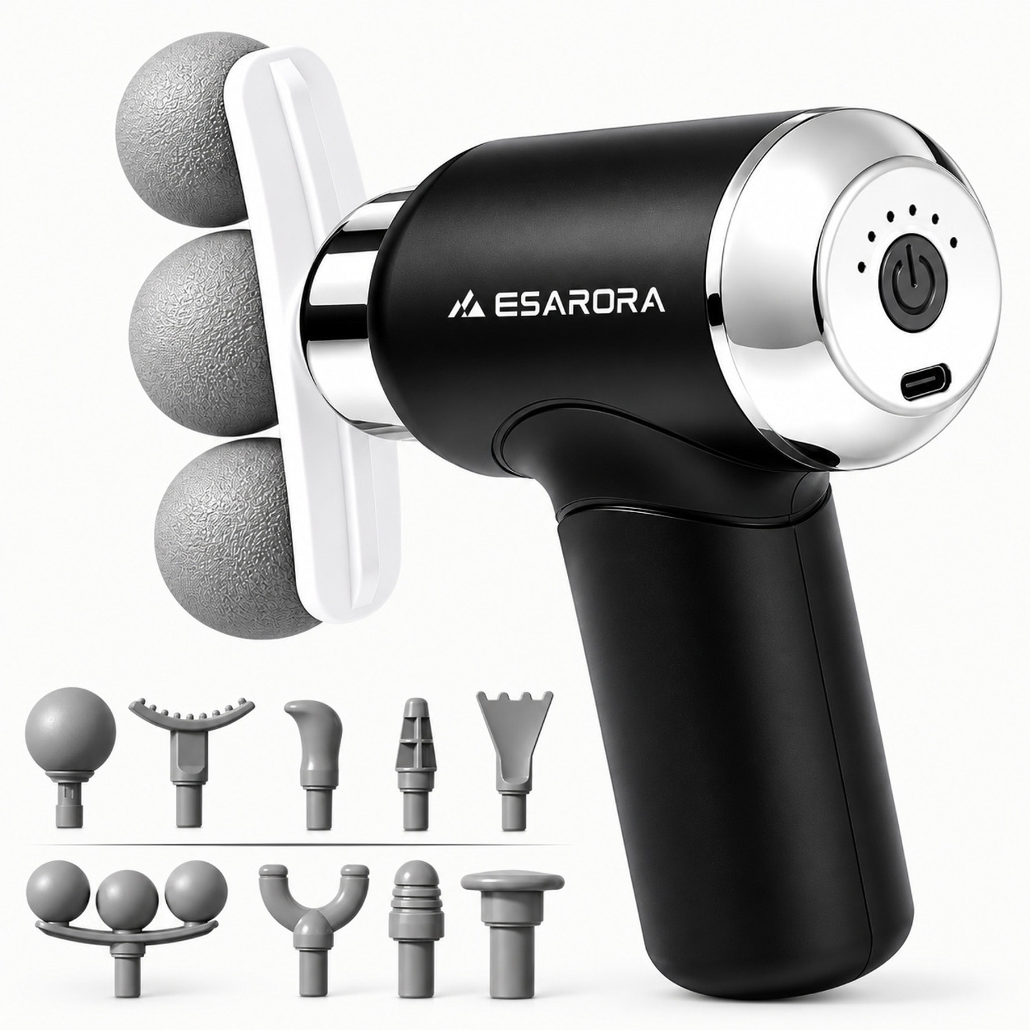 Esarora 3 Ball Full Body Massage Gun - Image 1