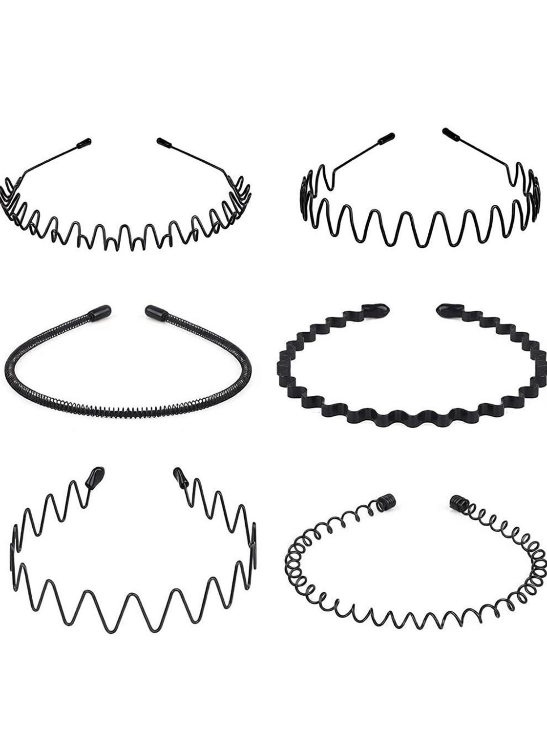 AshandRoh 6 Pcs Combo Hair Band - Image 1
