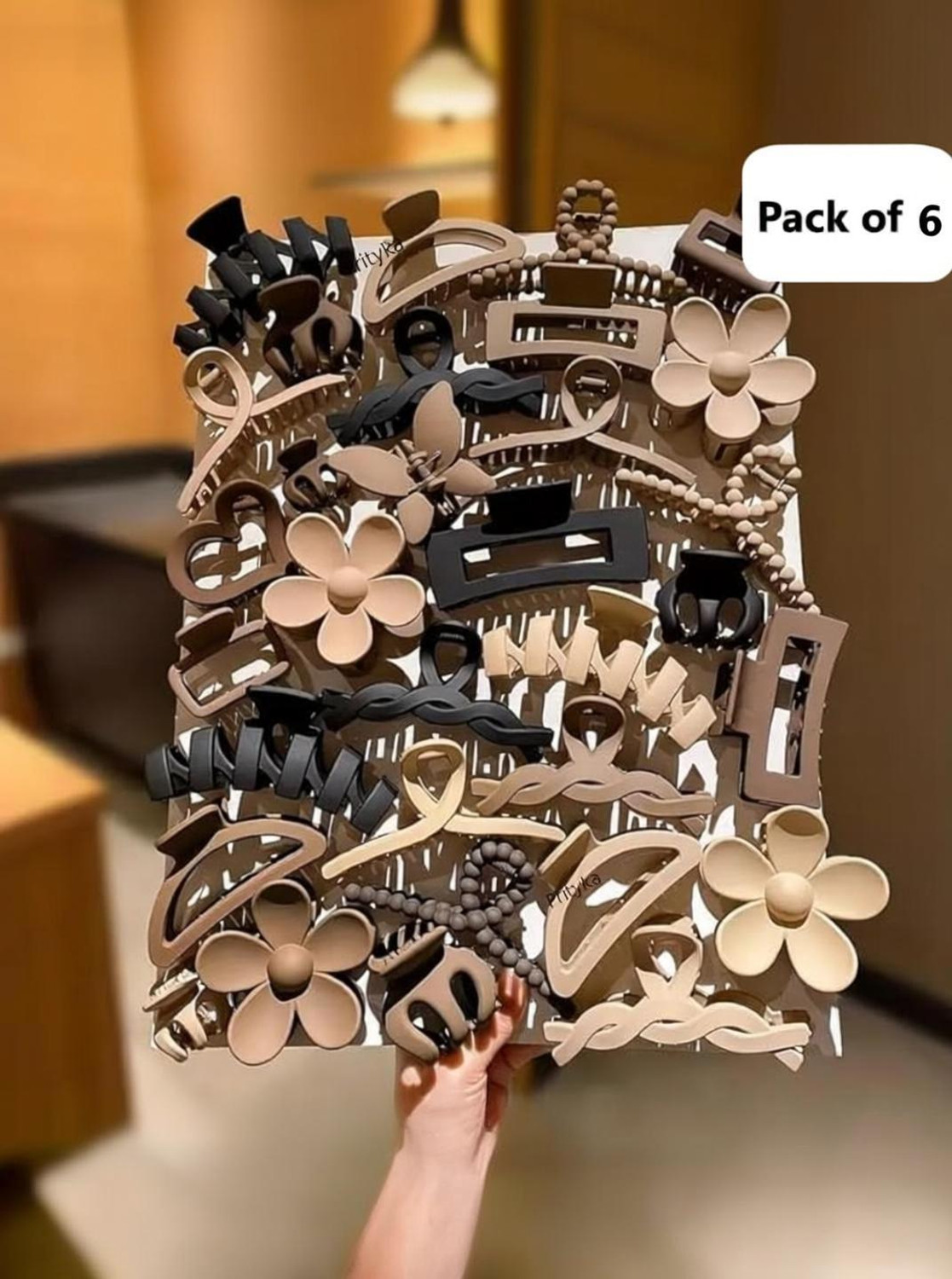 Prityka Beauty Korean Style Matte Finish Clutchers - Image 1