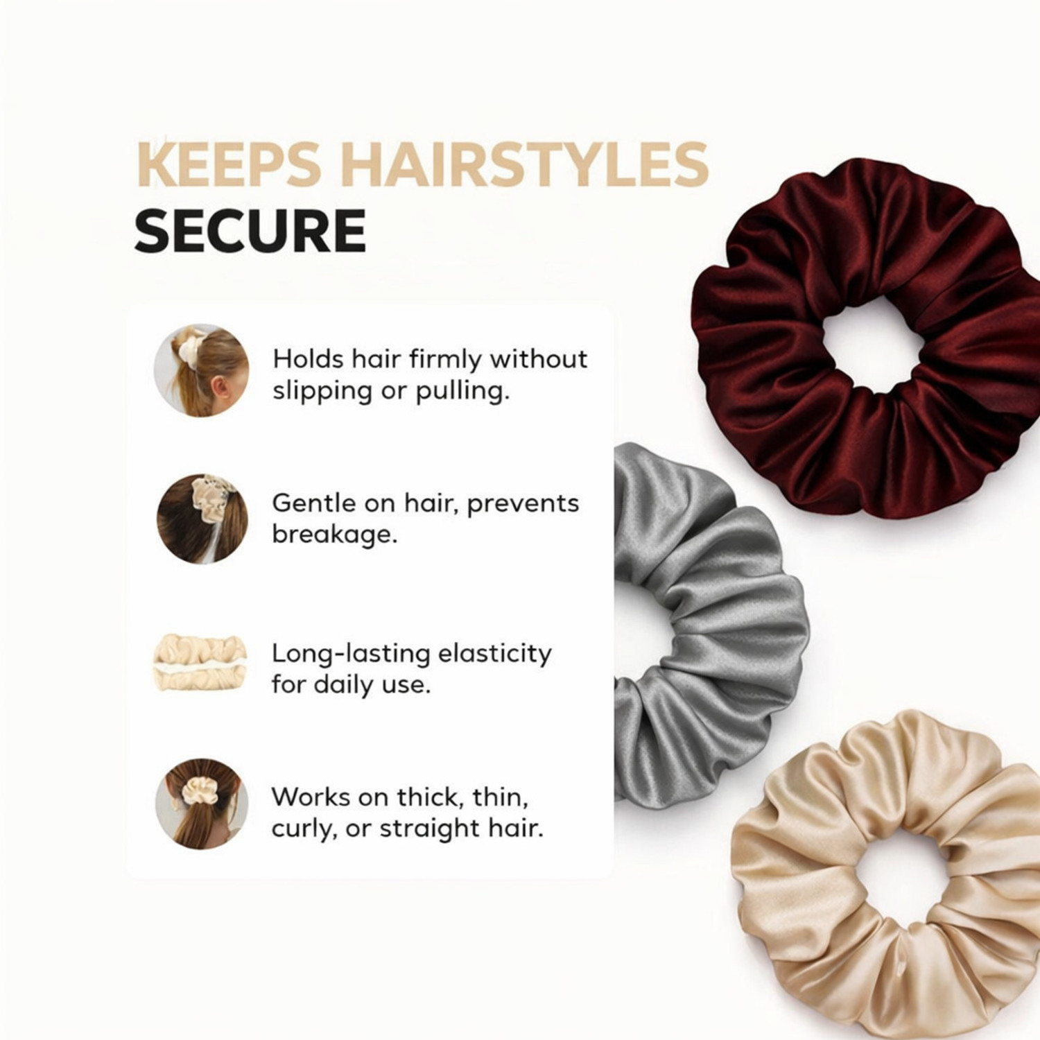 Image of Eyahyo Enterprise Hair Accessories Combo Hair Accessory Set (Multicolor)