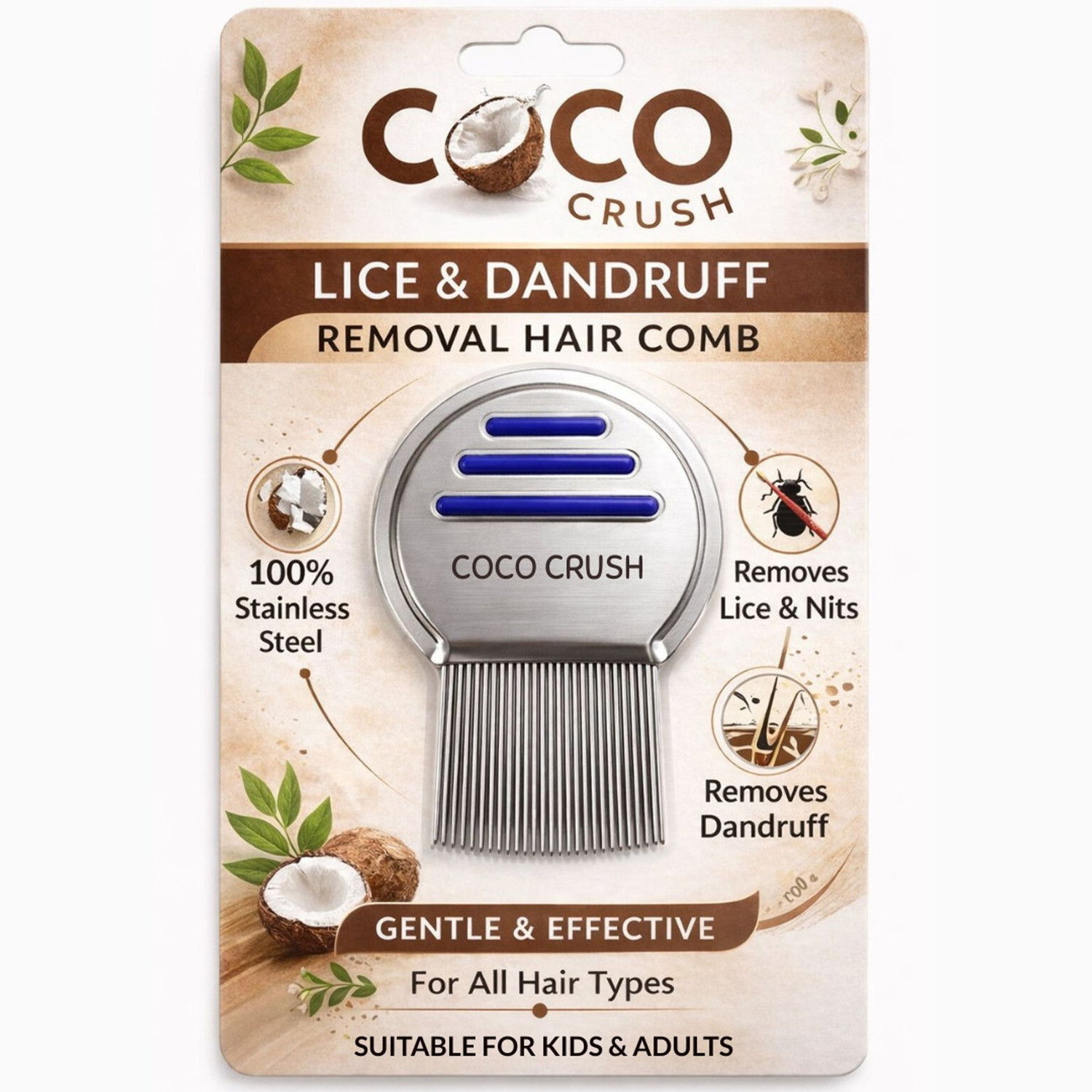 Image of Ear Lobe & Accessories New Folding Comb Pack of 1pcs