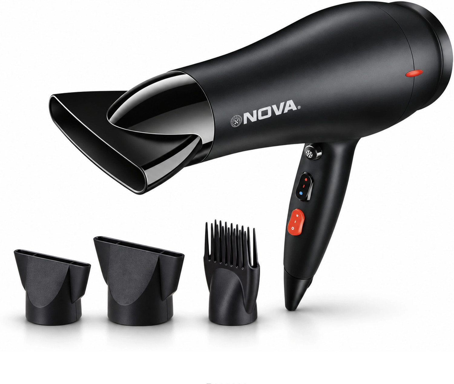 NOVA NHP 8215 Hair Dryer Black - Image 4