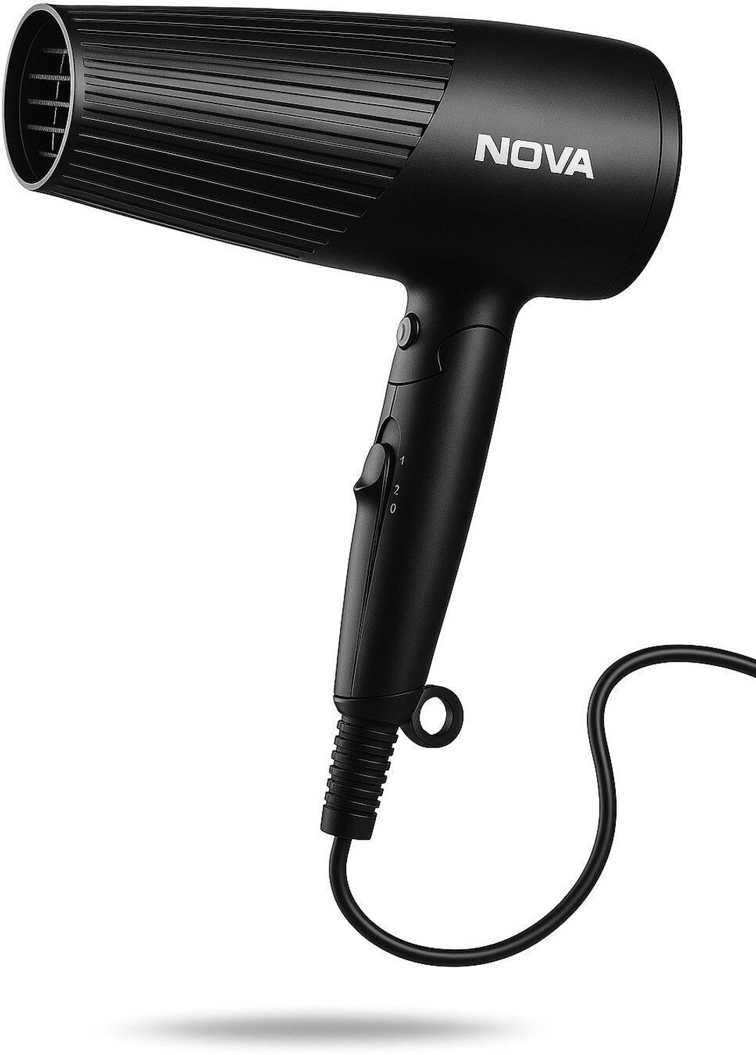 Image of bladeo Powerful 1000W airflow | Thermo Protect Technology with 2 Tempreature Settings Hair Dryer (1000 W, Black)