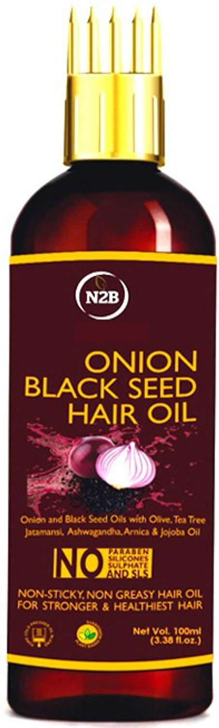 Image of N2B Onion Black Seed Hair Oil - Hair Oil (40 ml)