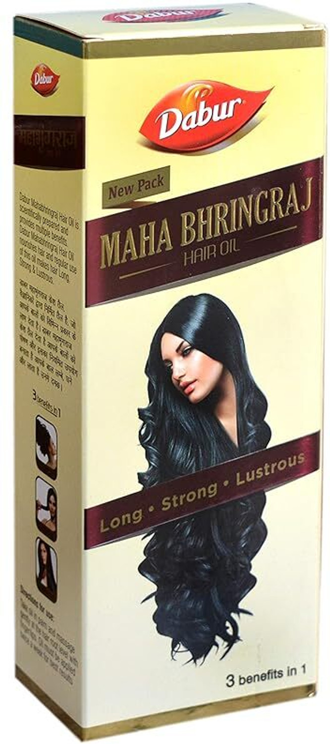 Image of Dabur maha bhringaraj oil ayuvedic hair oil 196ml Hair Oil (196 ml)