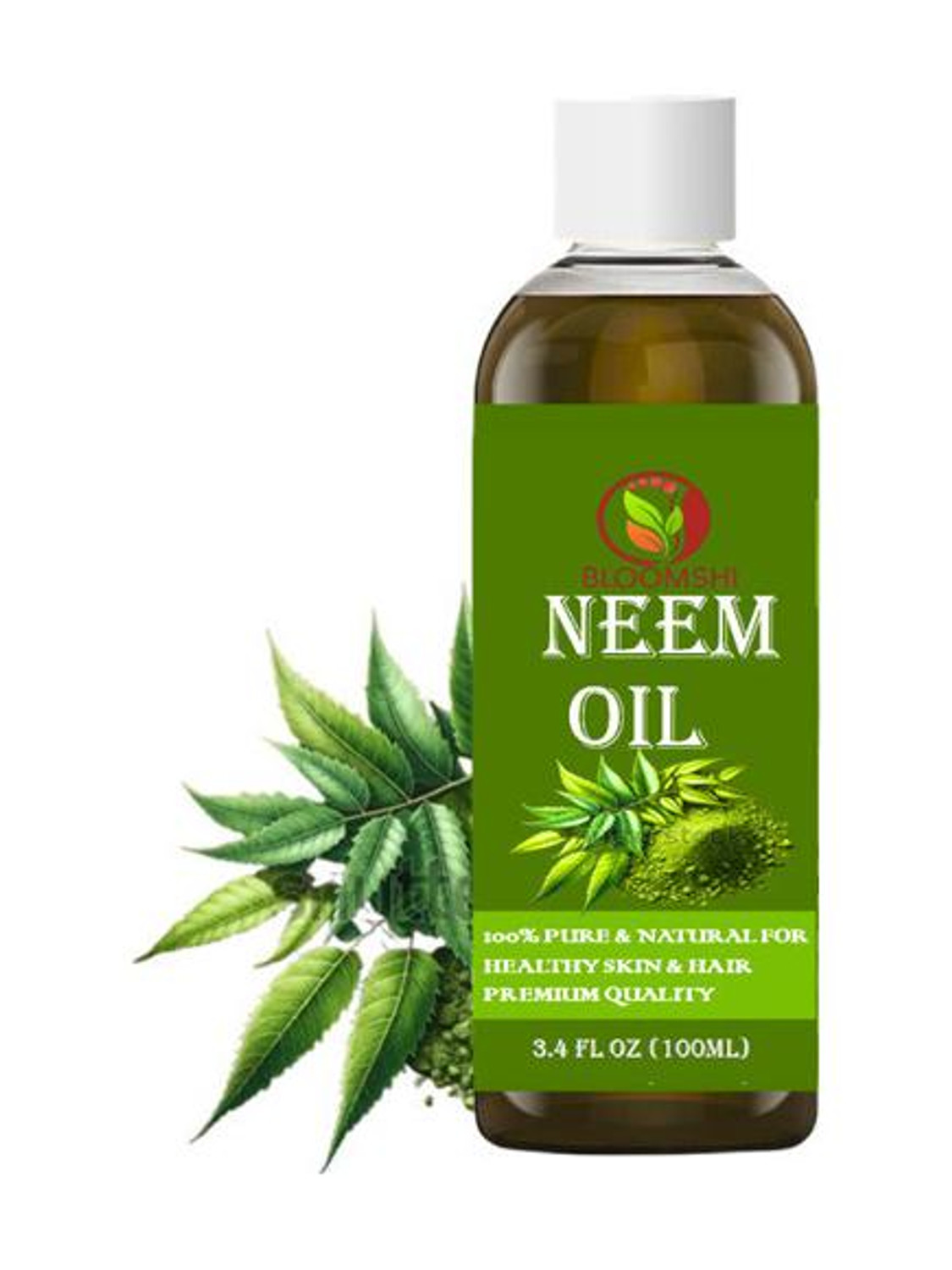 Image of Multano Pro Organic Cold Pressed Neem Oil for Hair & Skin Acne Prone Skin Dandruff Control Hair Oil (220 ml)