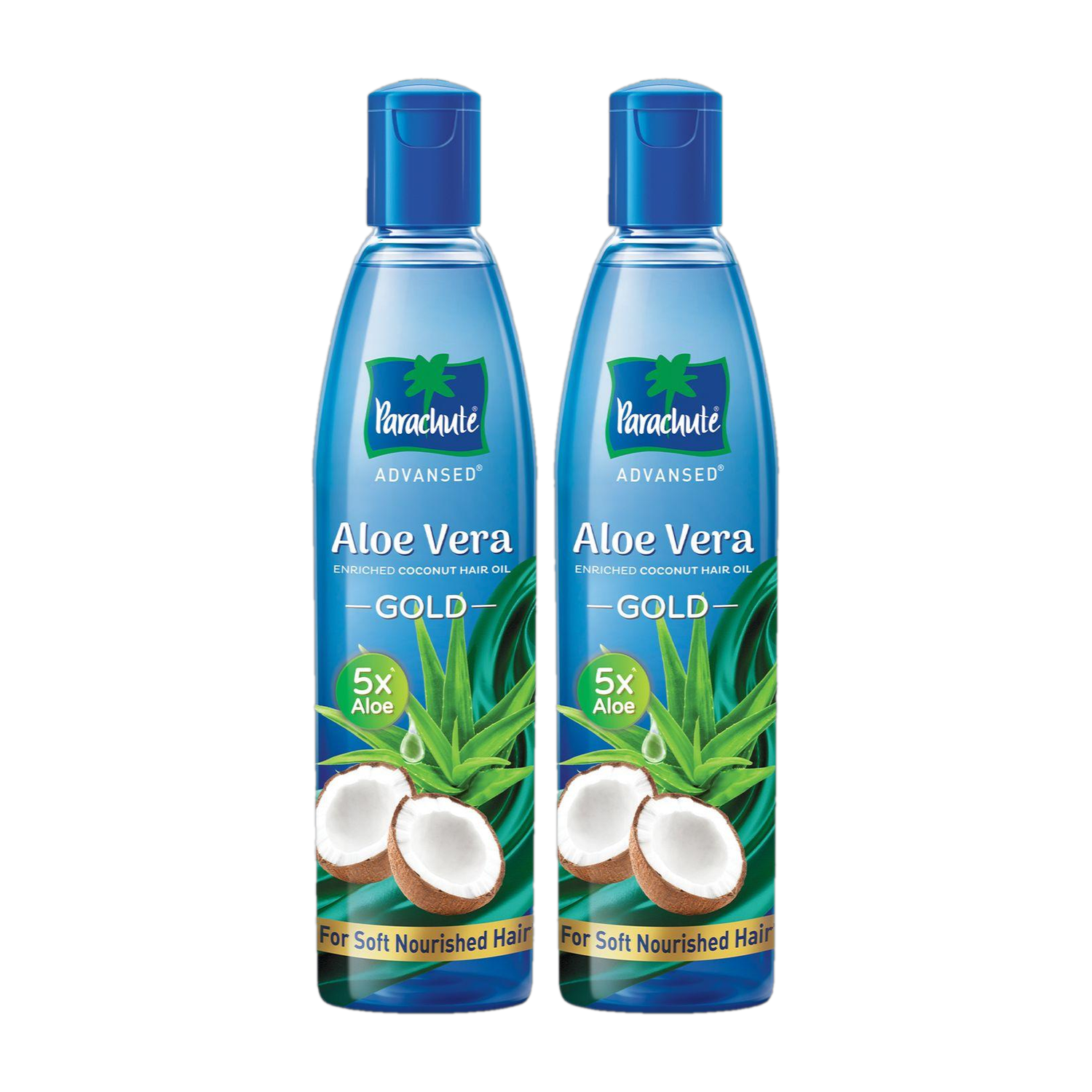 Parachute Advansed Aloe Vera Coconut Hair Oil GOLD, 5X Aloe Vera, Makes hair Sooperr soft Hair Oil