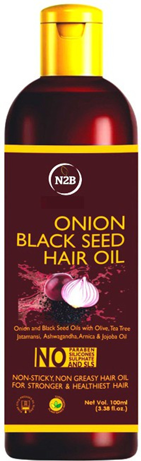 Image of N2B Onion Black Seed Hair Oil - Hair Oil (40 ml)