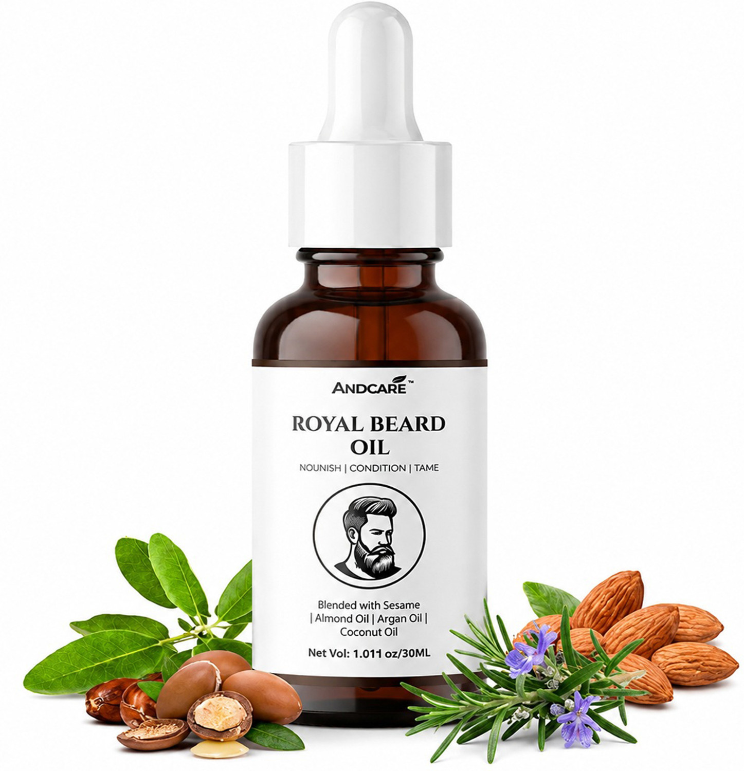 Andcare Pure Beard Oil for Men - Image 1