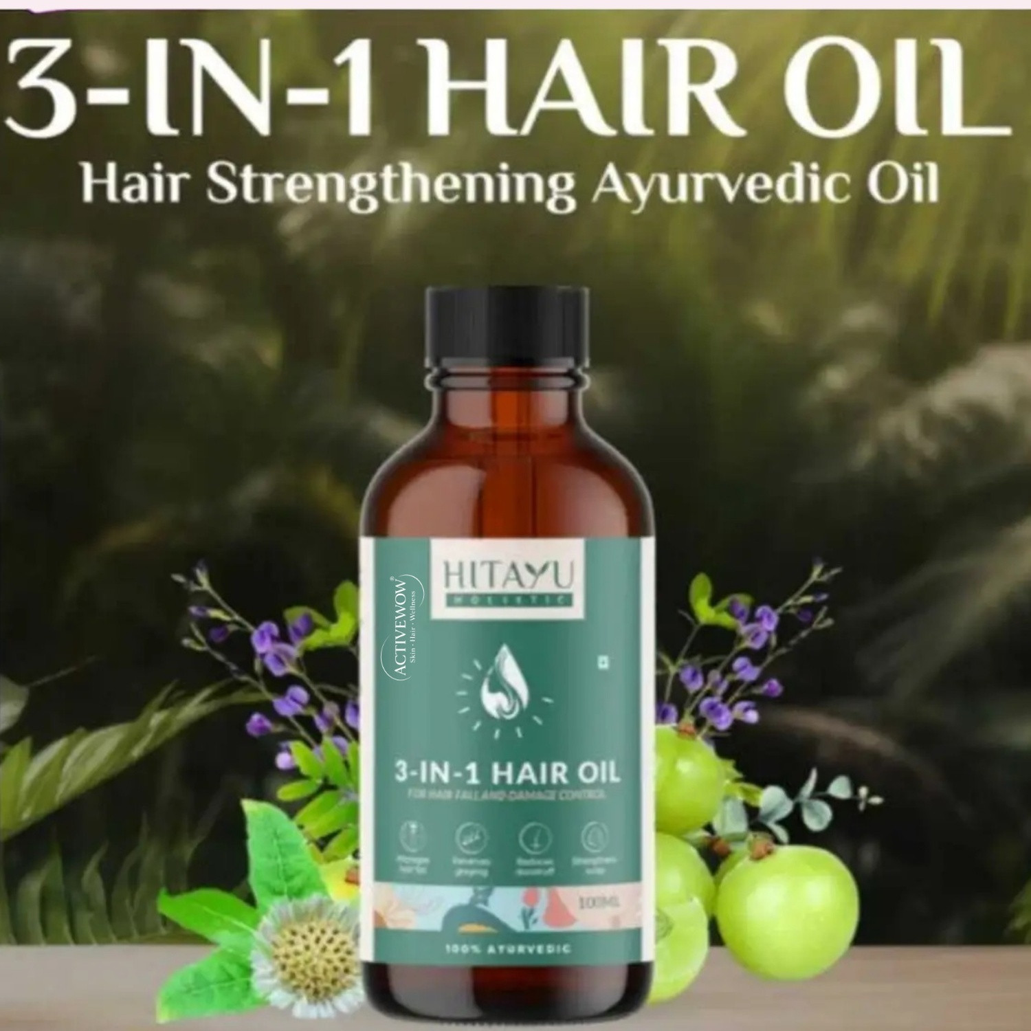 Image of HAIR & CARE Vloe Vera Oil 300X 1 Hair Oil (300 ml)