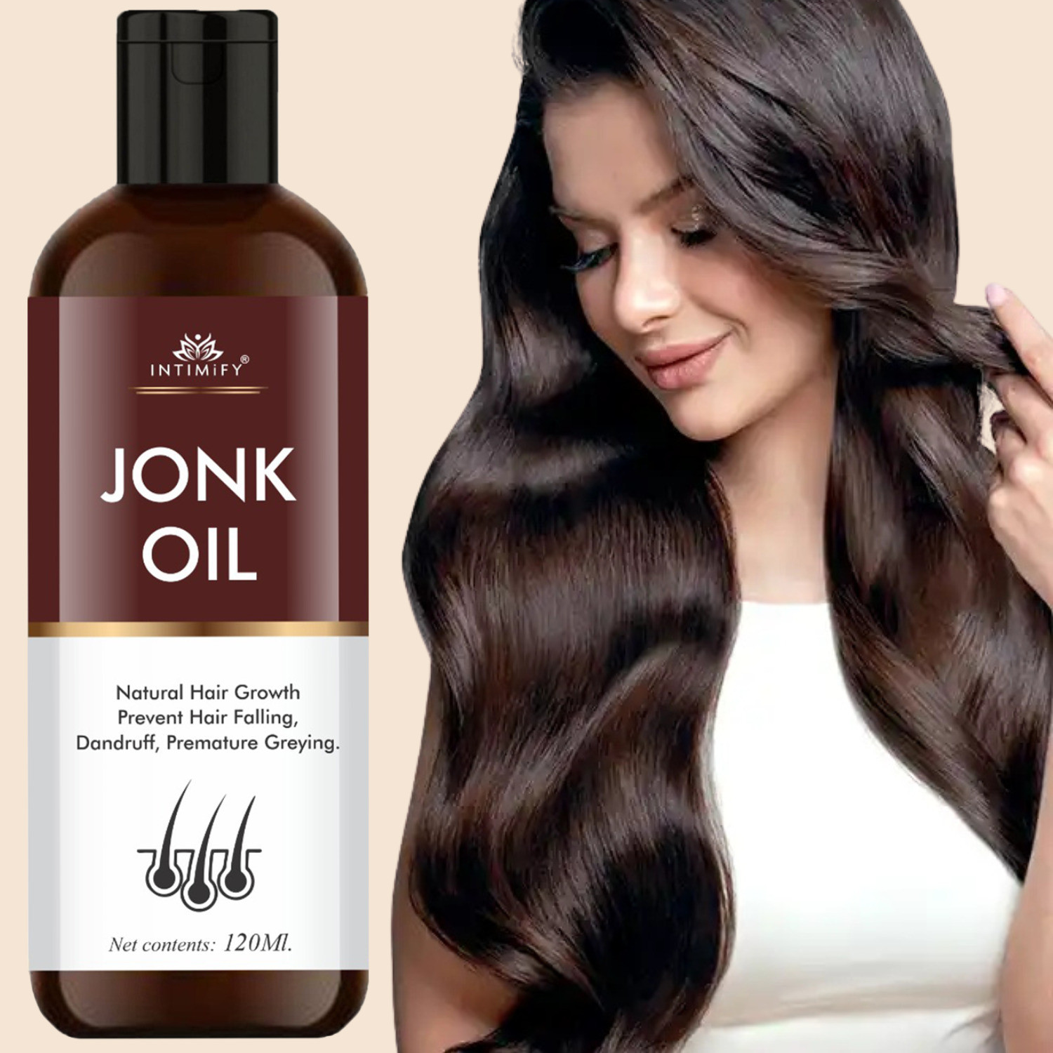 Image of HAIR & CARE Vloe Vera Oil 300X 1 Hair Oil (300 ml)