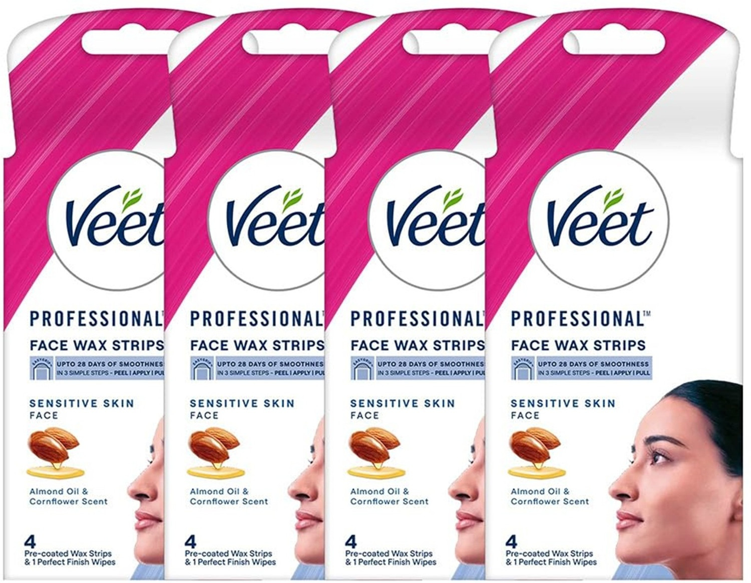 Image of VI-JOHN FEATHER TOUCH HAIR REMOVAL HALDI CHANDAN 110 GM PACK OF 3 (330g) Cream (330 g, Set of 3)
