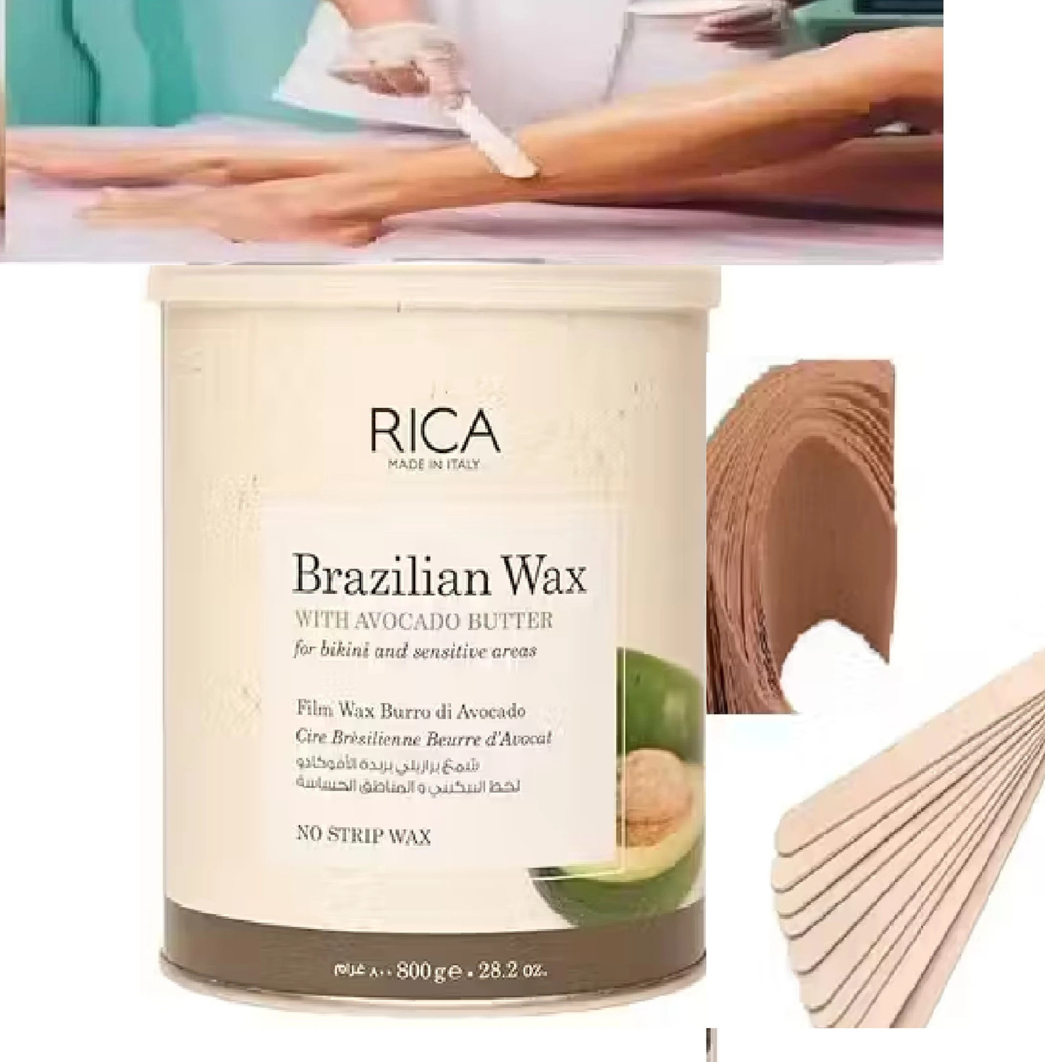 Image of Reya PREMIUM RICA BRAZILIAN WAX Wax (800 g)