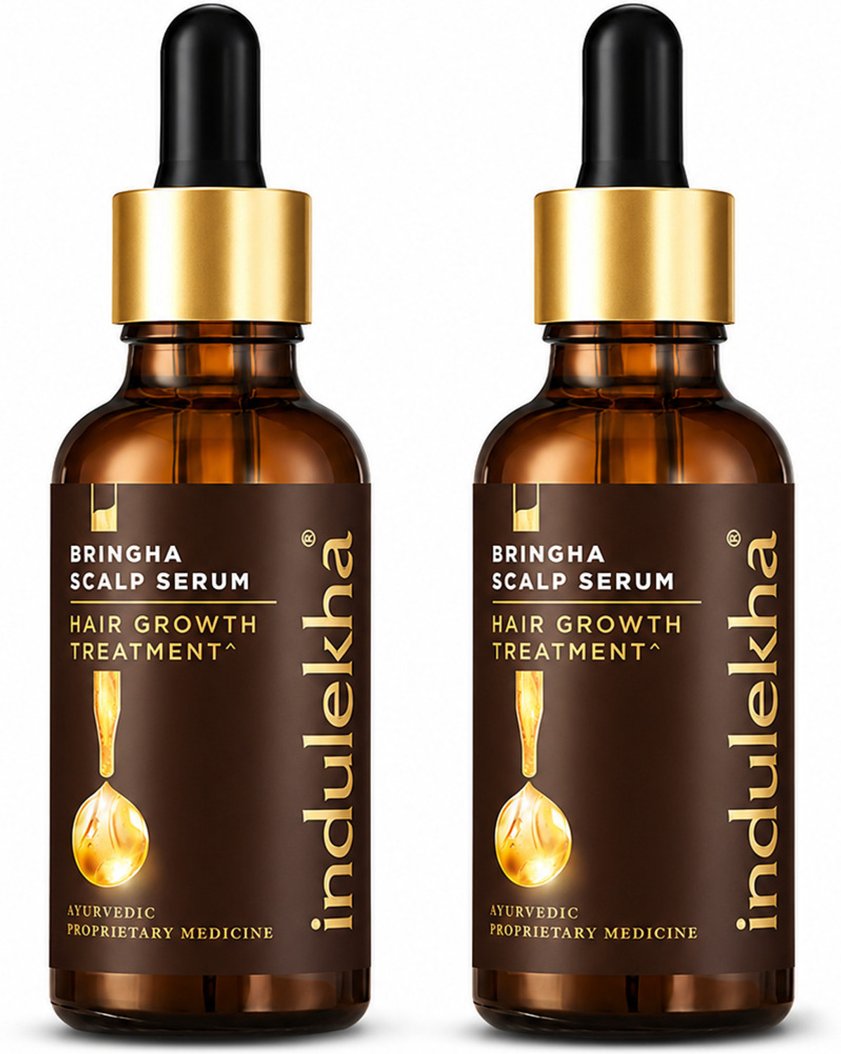 Image of indulekha Bringha Hair Growth Treatment Scalp Hair Boost Serum (30 ml)