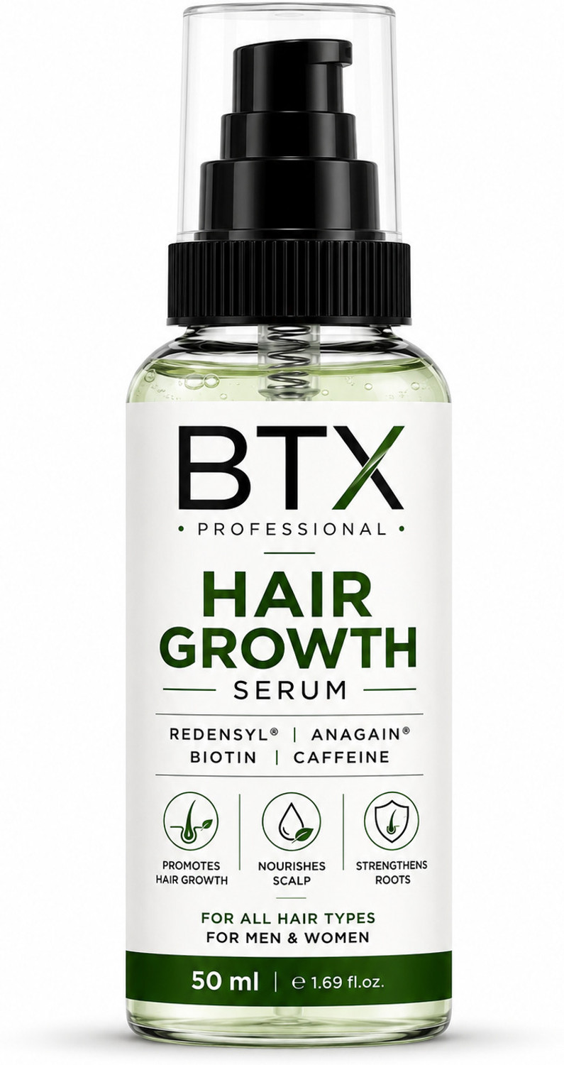 Image of Hegza Hair Growth Serum with 3% Redensyl, Anagain & Rosemary (30 ml)