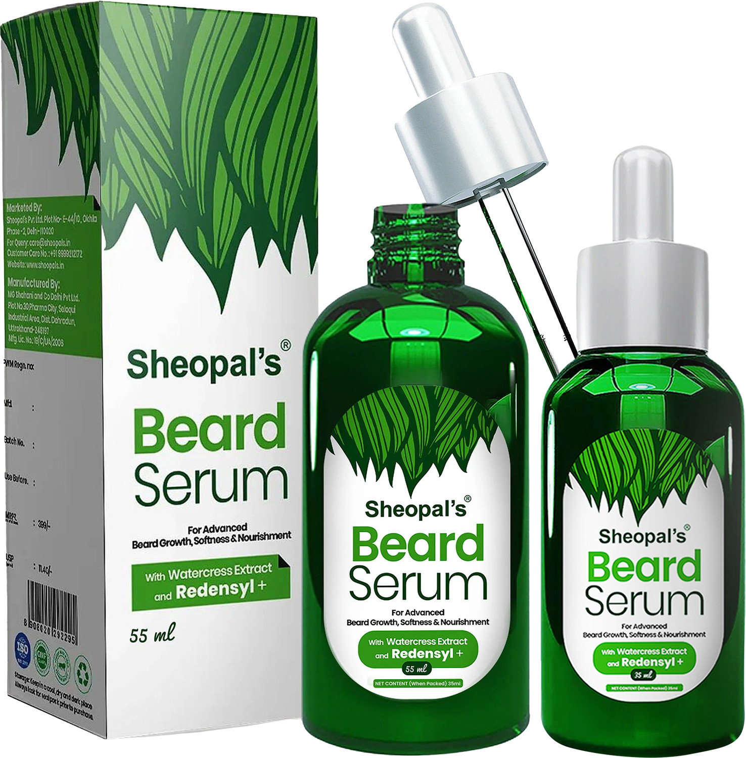 Sheopals Beard Growth Serum 35ml - Image 1