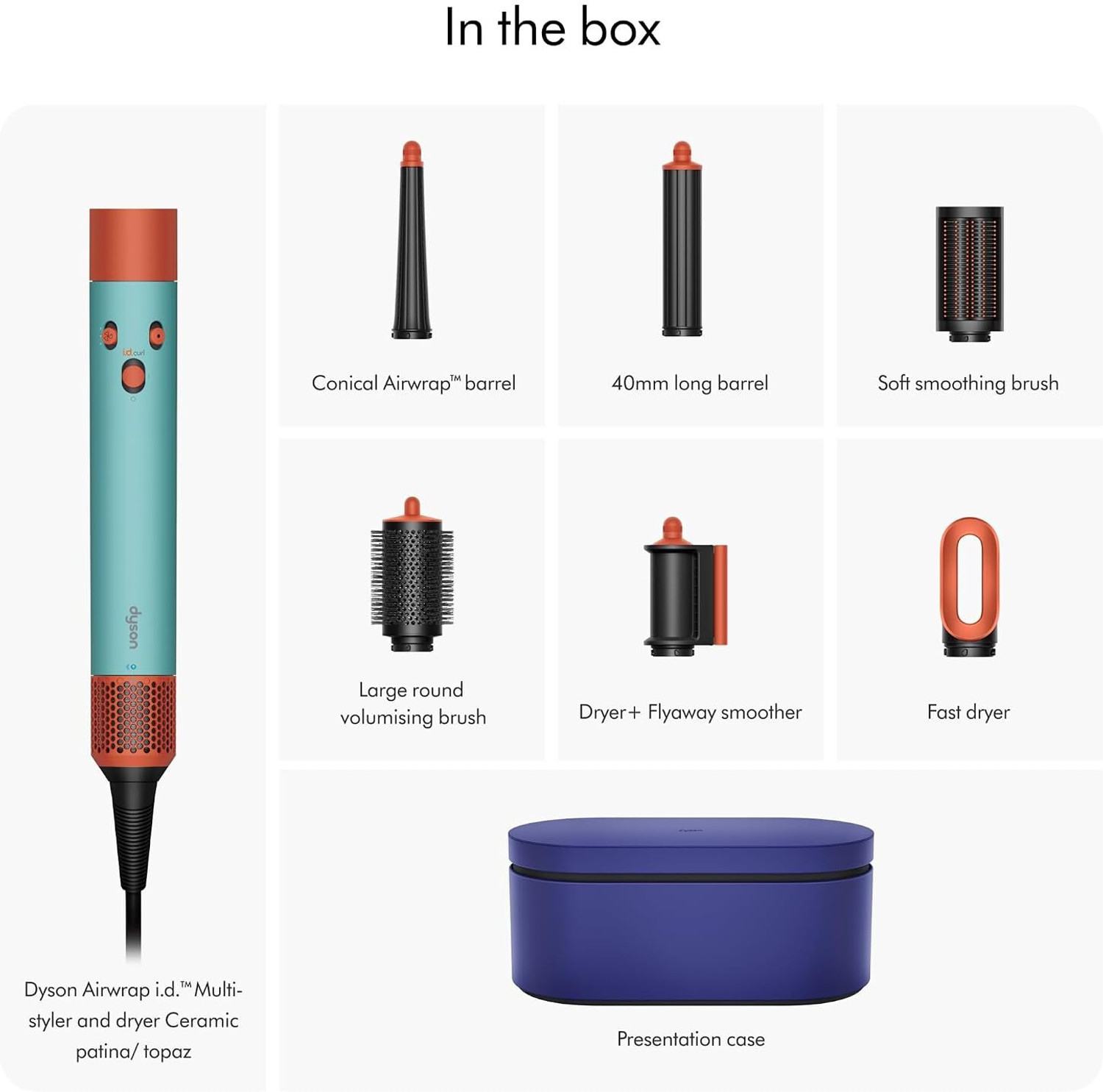 Image of Dyson Airwrap i.d. multi-hair styler|Personalize Curl Sequence| Hair Curler (Multicolor)