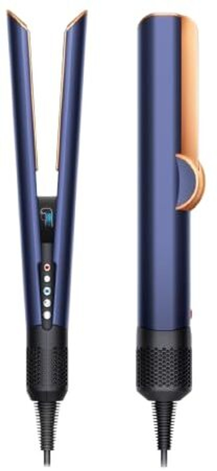 Image of Dyson Natural straight retains hair volume 2 airflows & 6 heat temperature settings Airstrait Hair Straightener With Air, No Hot Plates Hair Straightener (Ceramic Pink /Rose Gold)