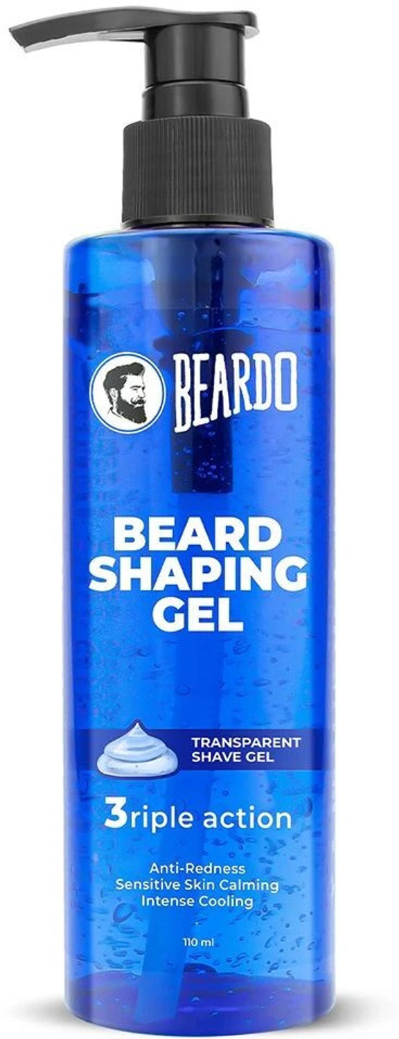 Beardo Beard Shaping Transparent Shave Gel 110ml - Image 1