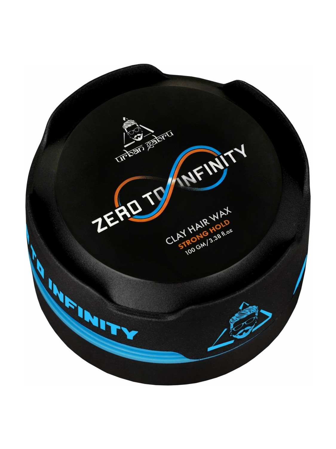 urbangabru Zero to Infinity Strong Hold Clay Hair Wax - Image 1