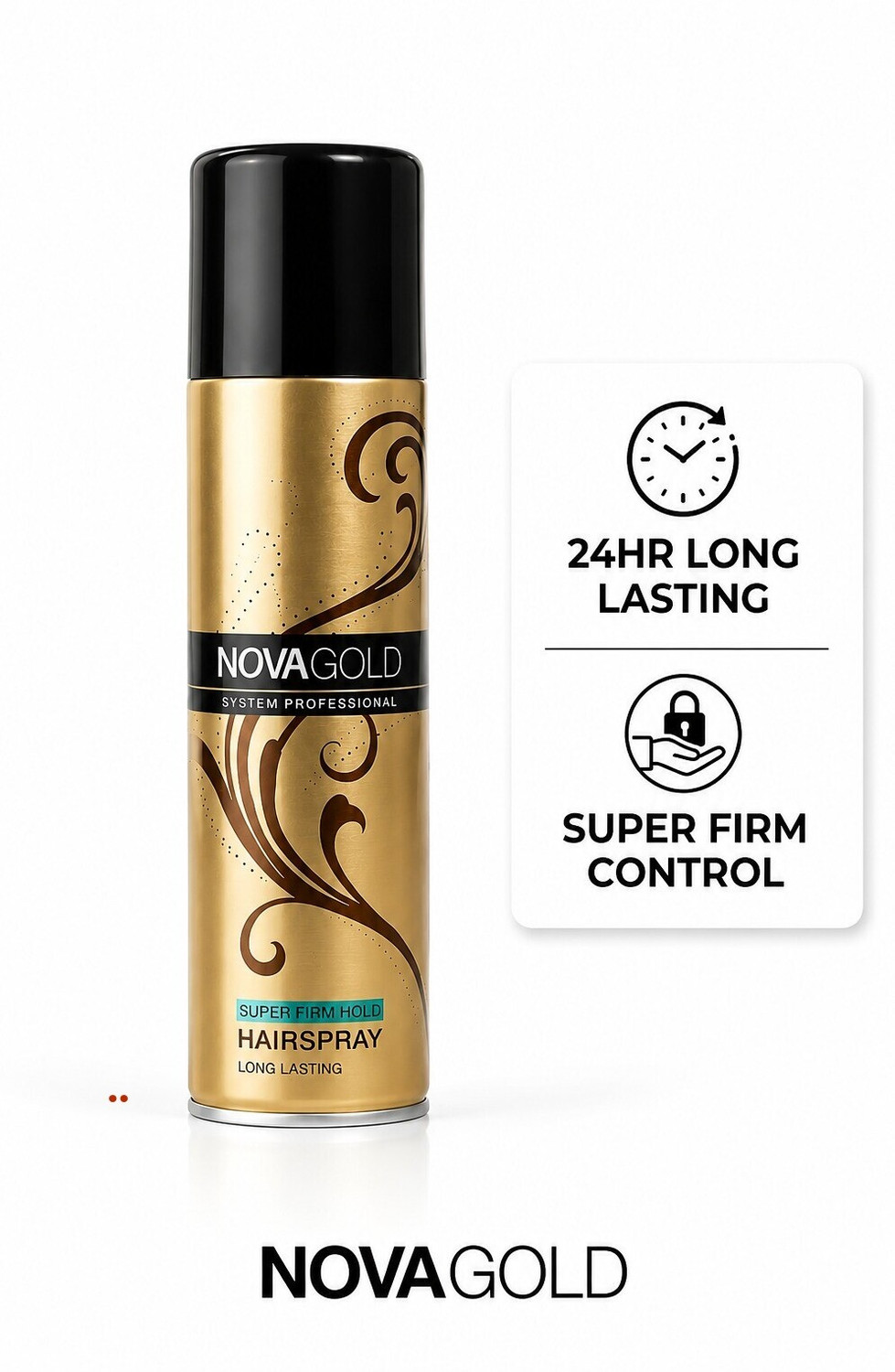 NOVA GOLD Hair Setting Mist Firm Hold - Image 1