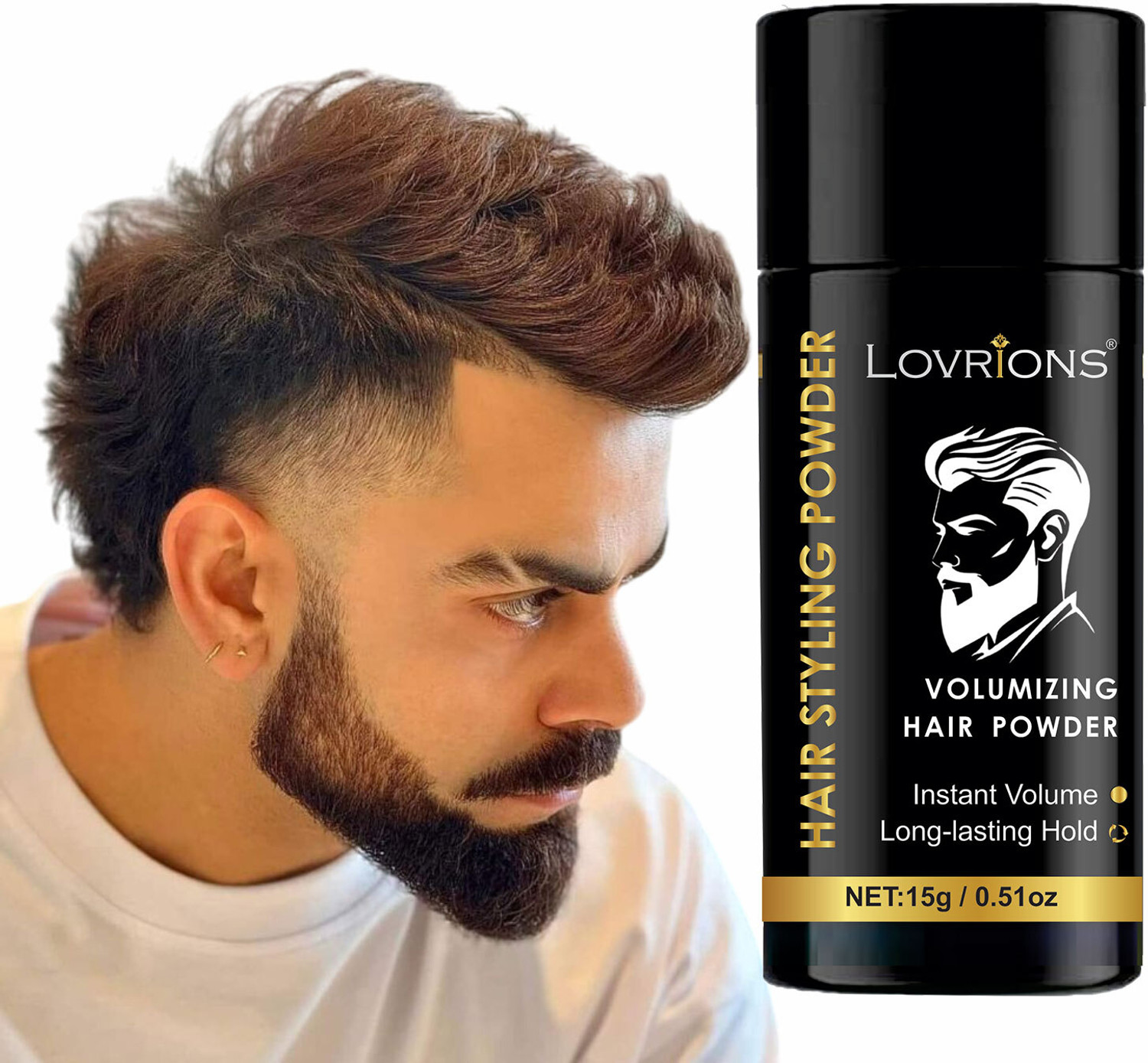 LOVRIONS Hair Styling Powder - Image 1