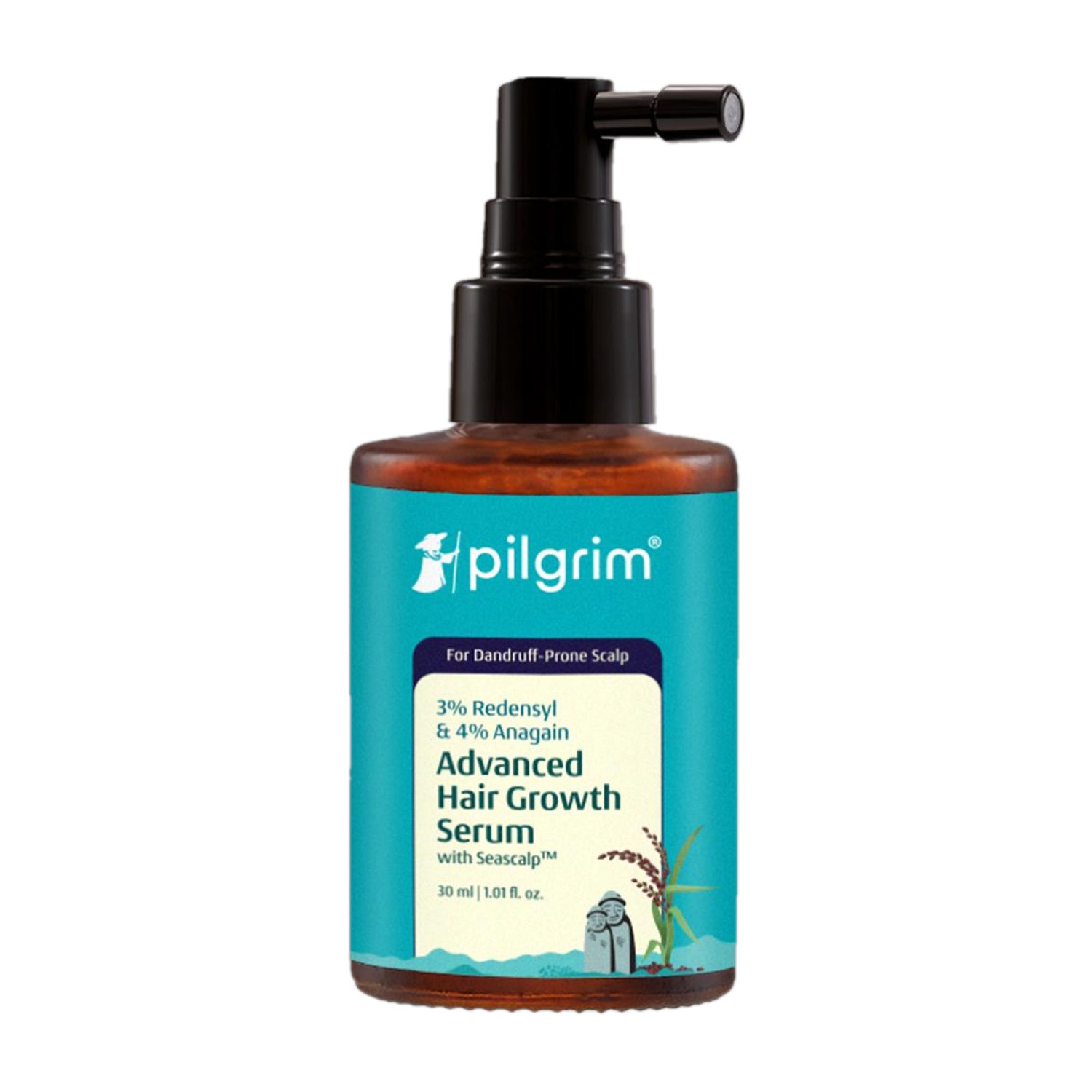 Image of Hegza Hair Growth Serum with 3% Redensyl, Anagain & Rosemary (30 ml)